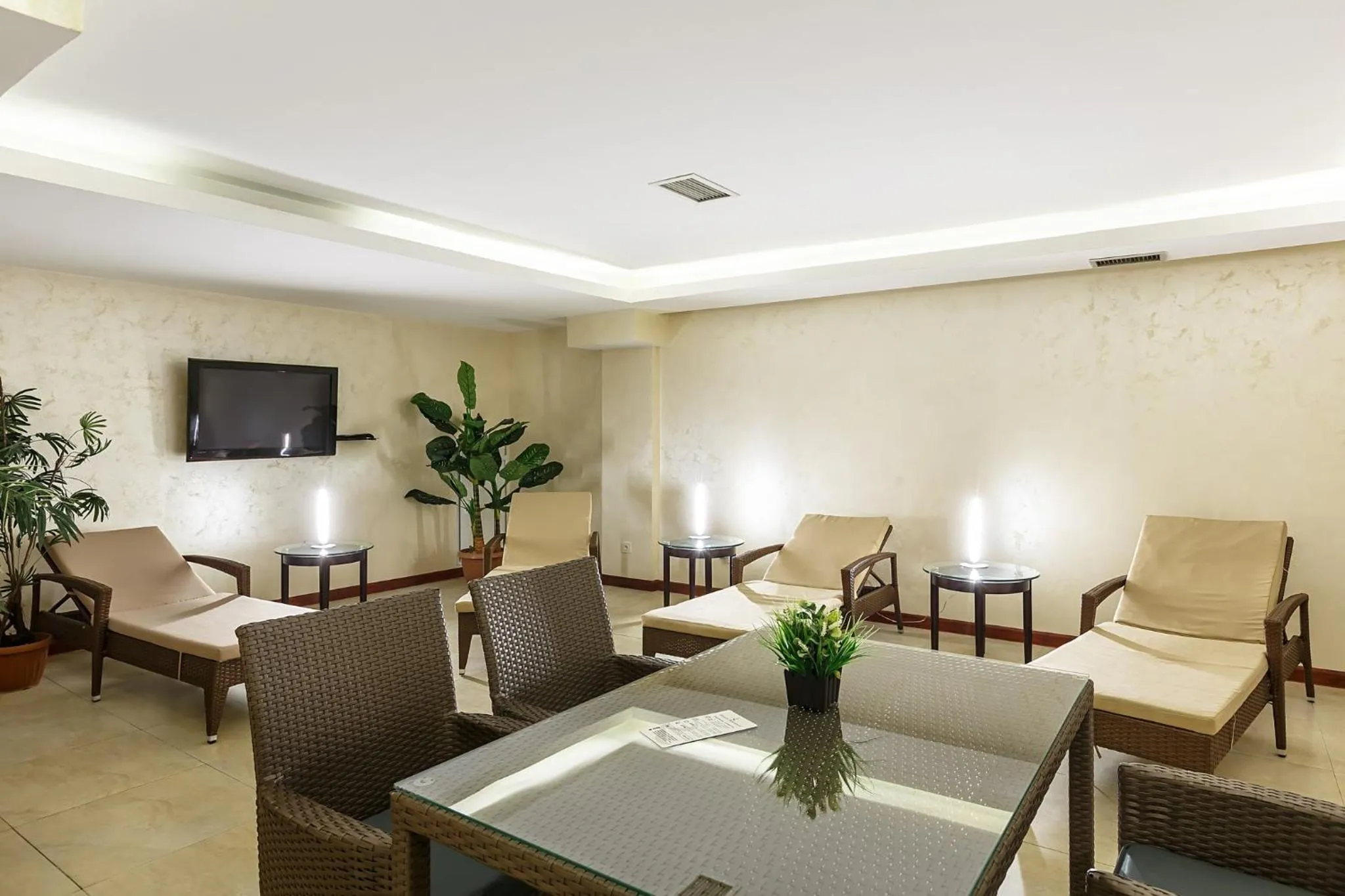 Sauna in Renion Residence Hotel