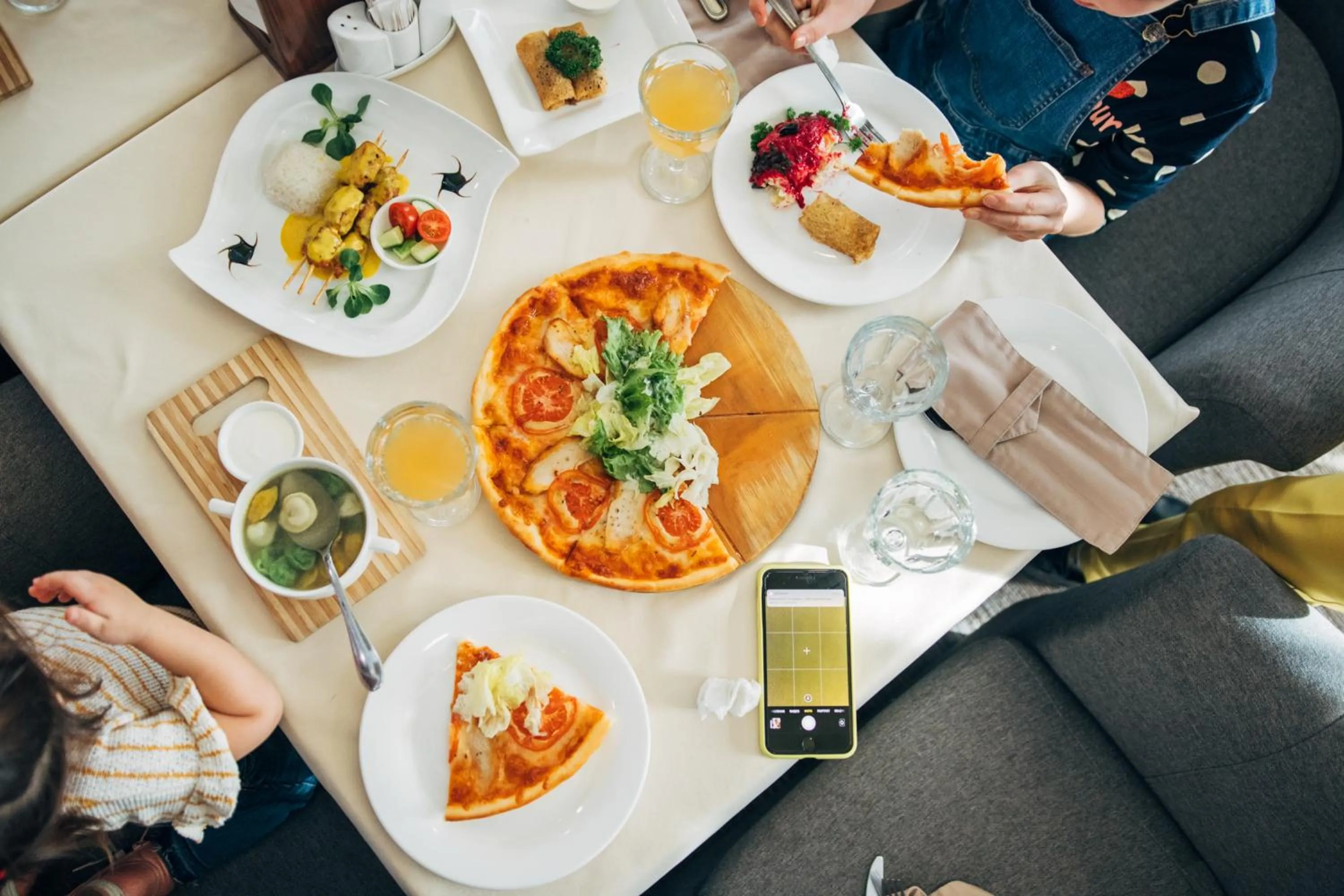 Food close-up in Renion Residence Hotel