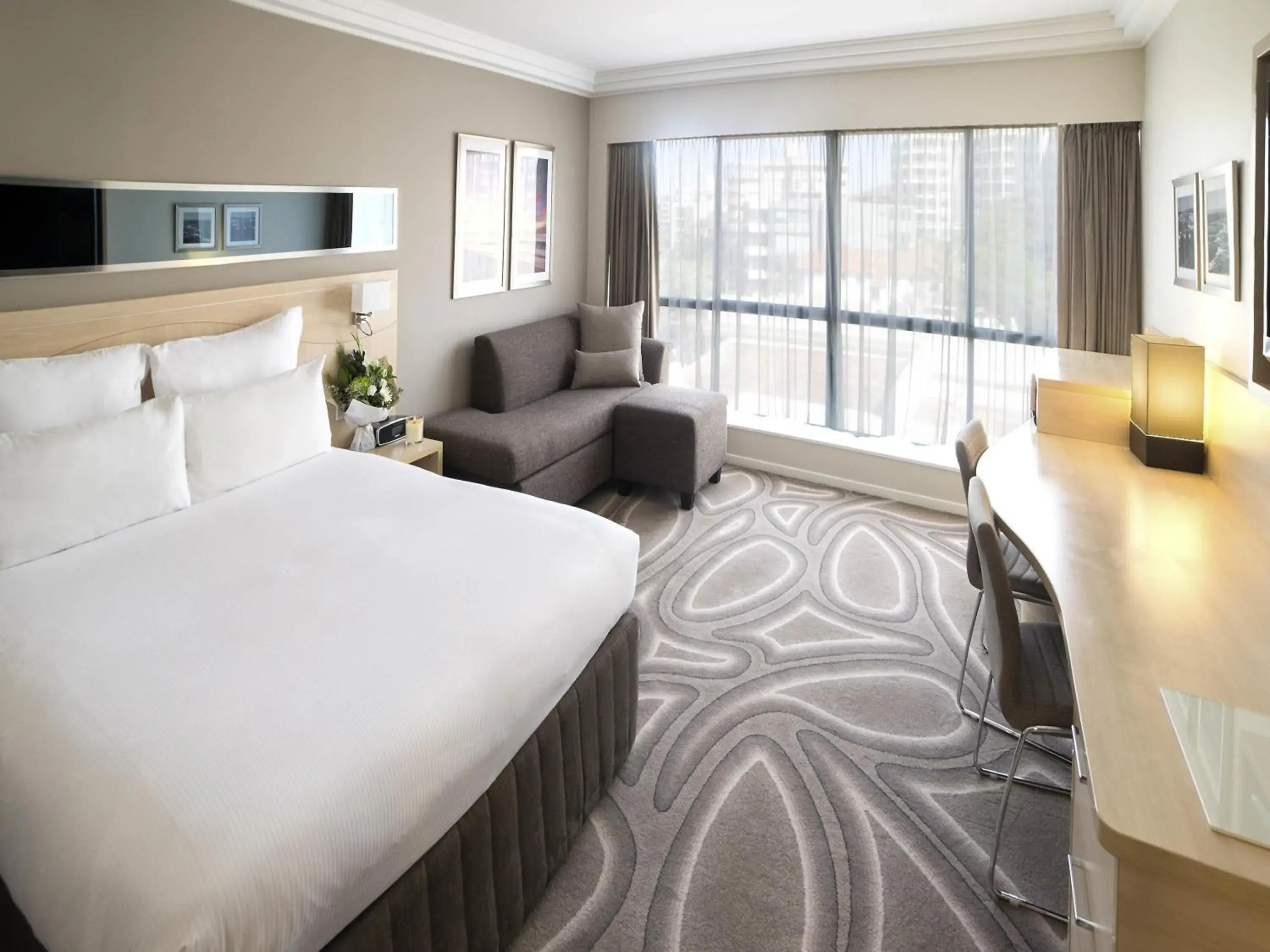 Queen Room with City View in Novotel Wollongong Northbeach Queen Room with City View in Novotel Wollongong Northbeach