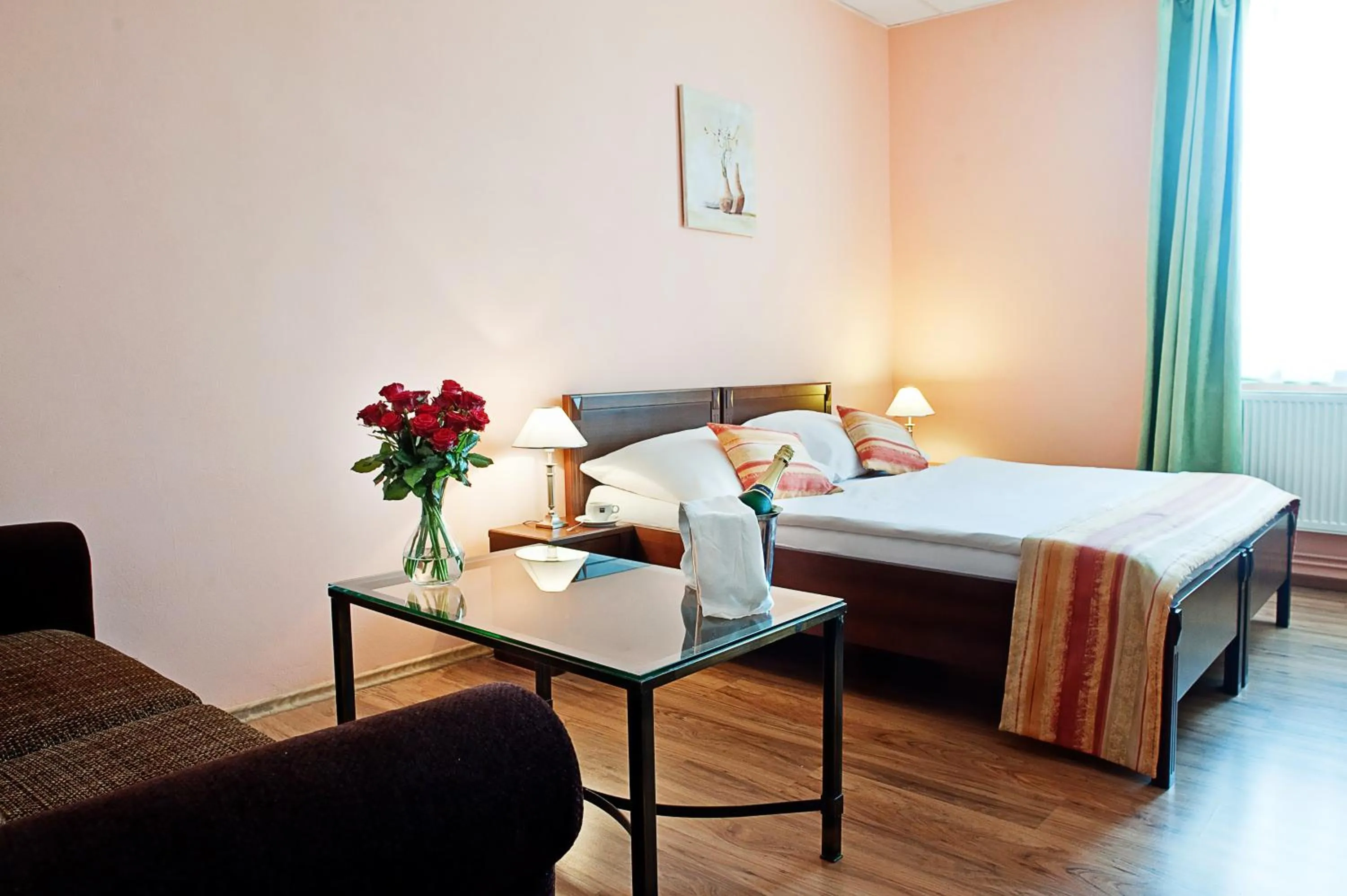 Bedroom, Bed in Kolštejn wellness centrum