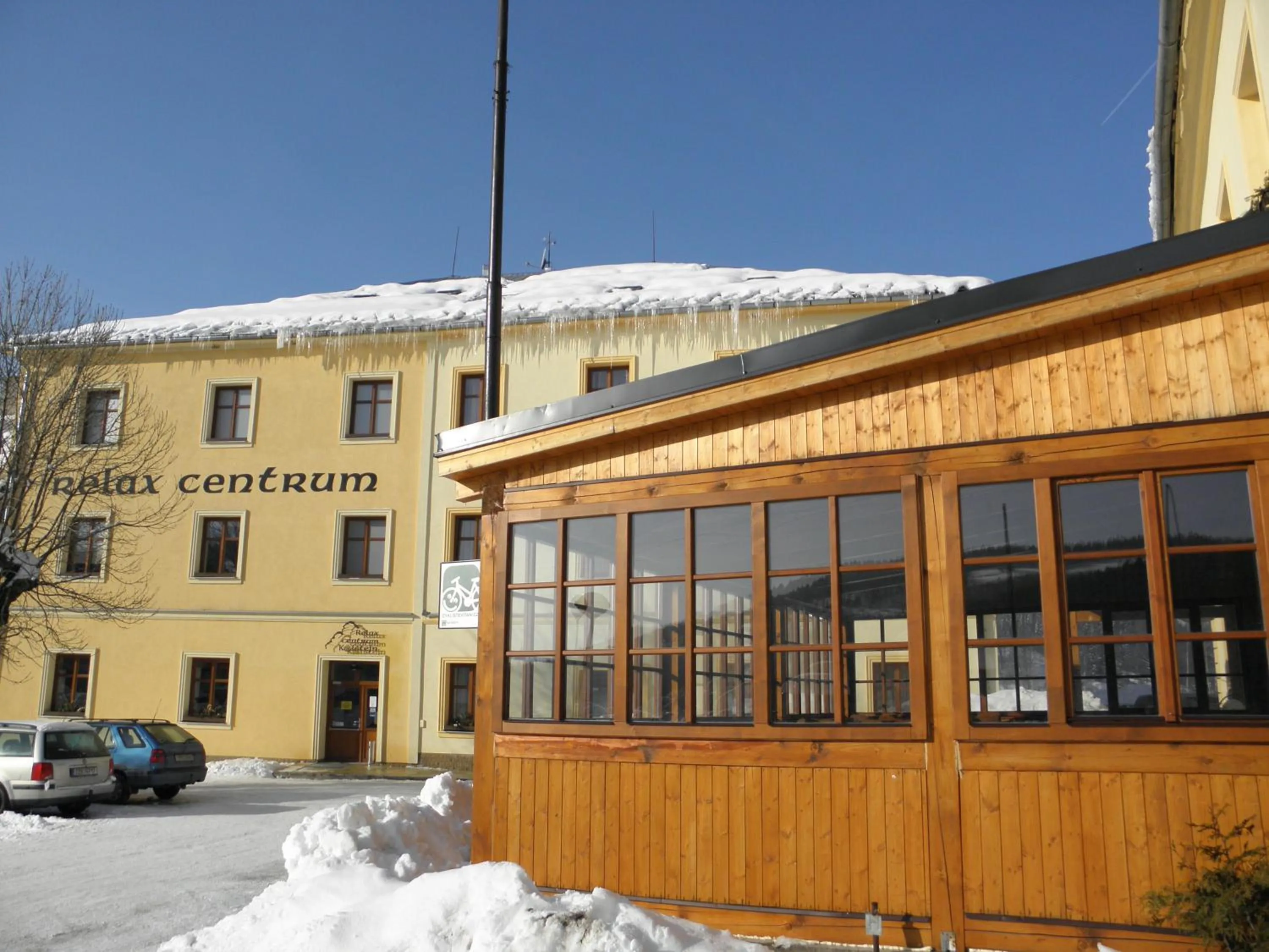 Facade/entrance in Kolštejn wellness centrum