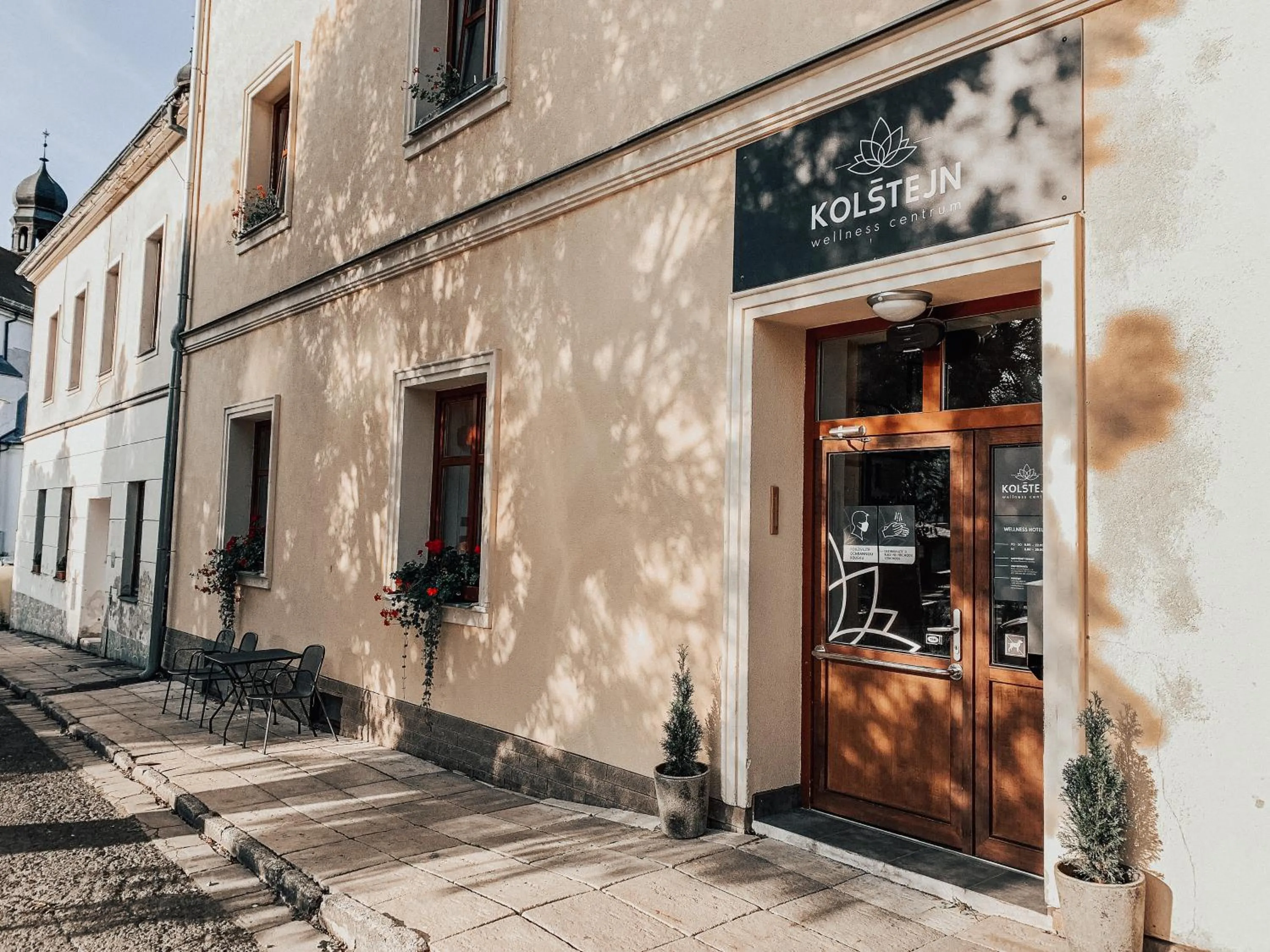 Facade/entrance in Kolštejn wellness centrum