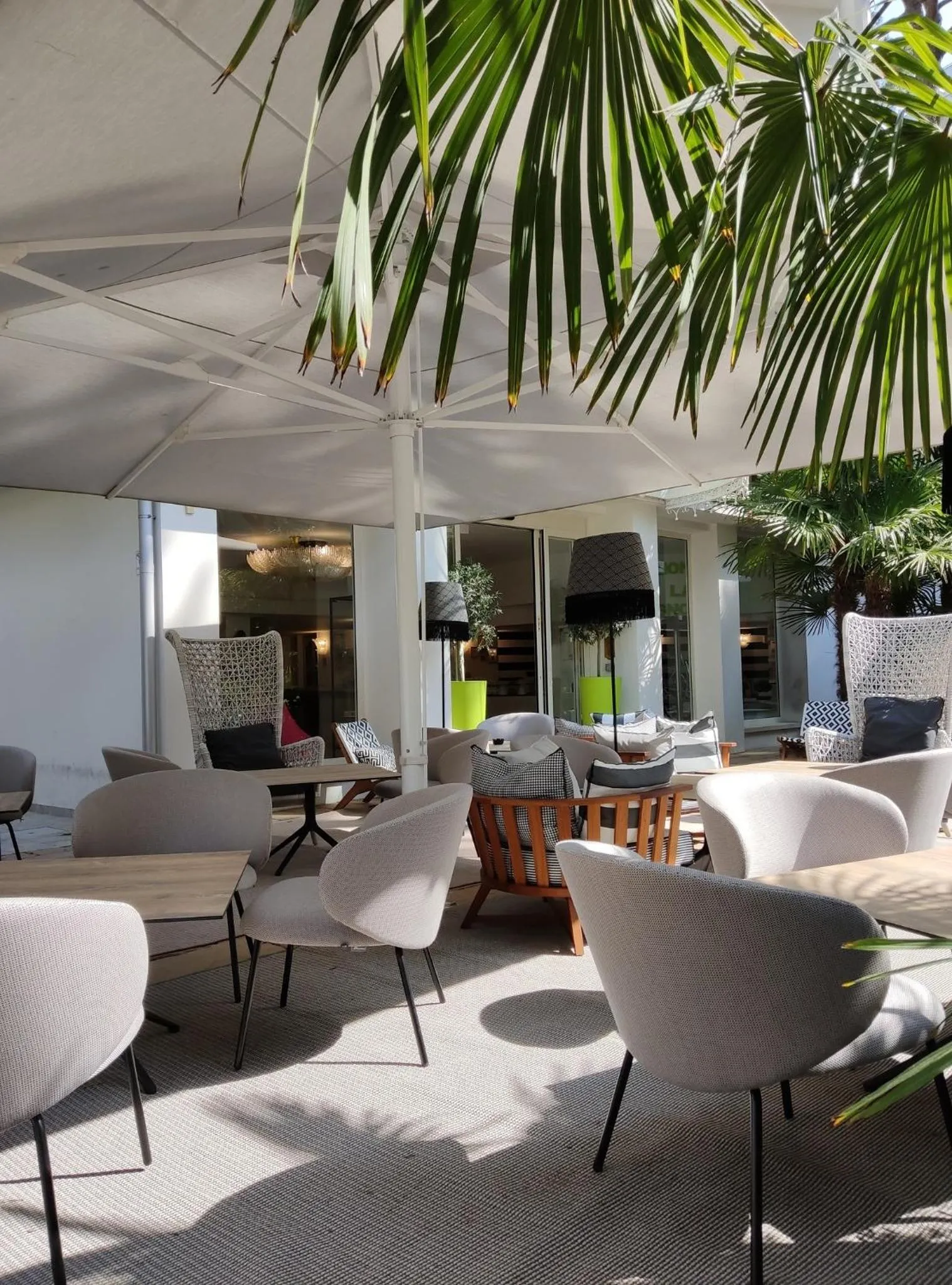 Garden in Hotel Luxor