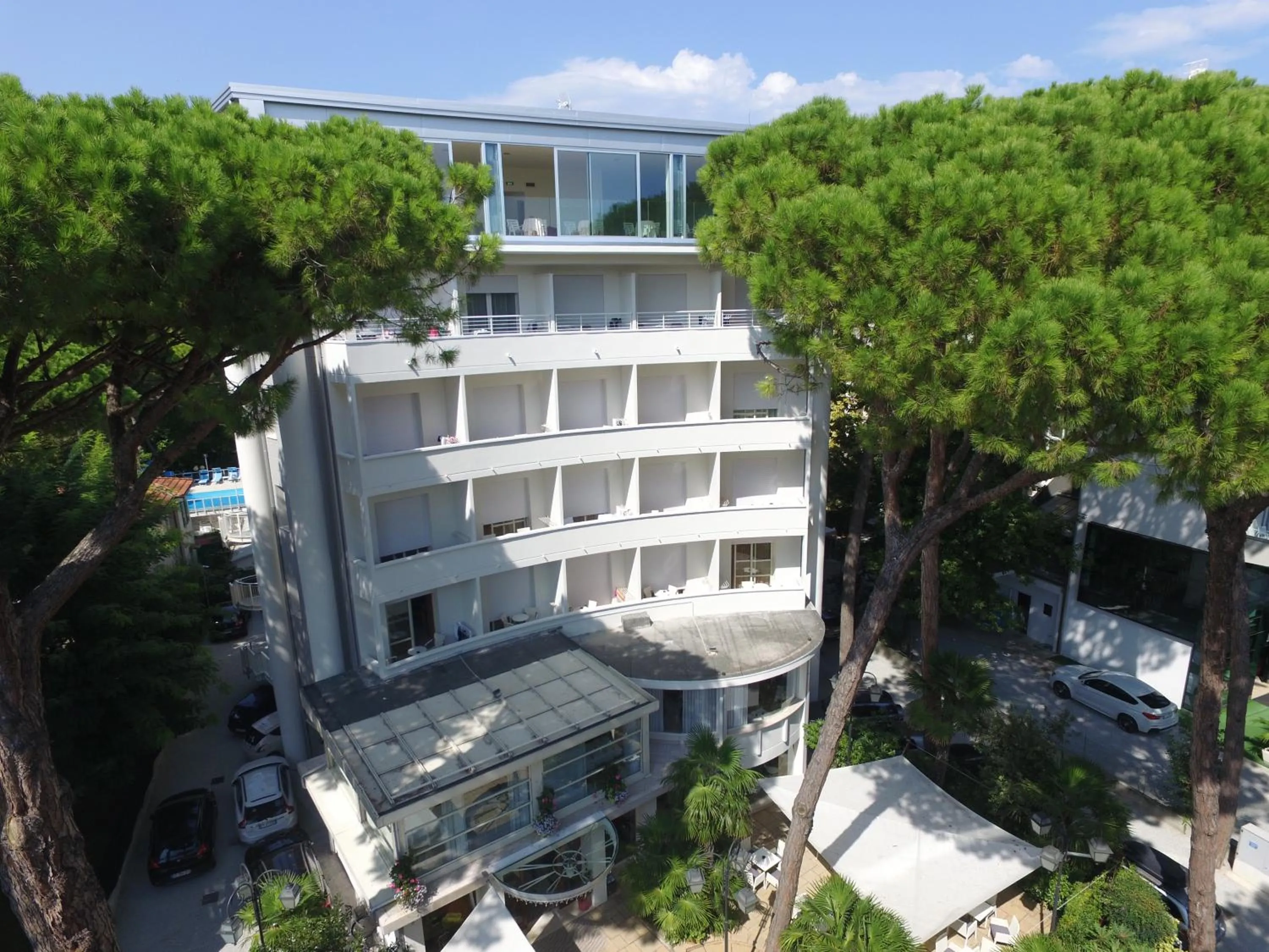 Property building in Hotel Luxor