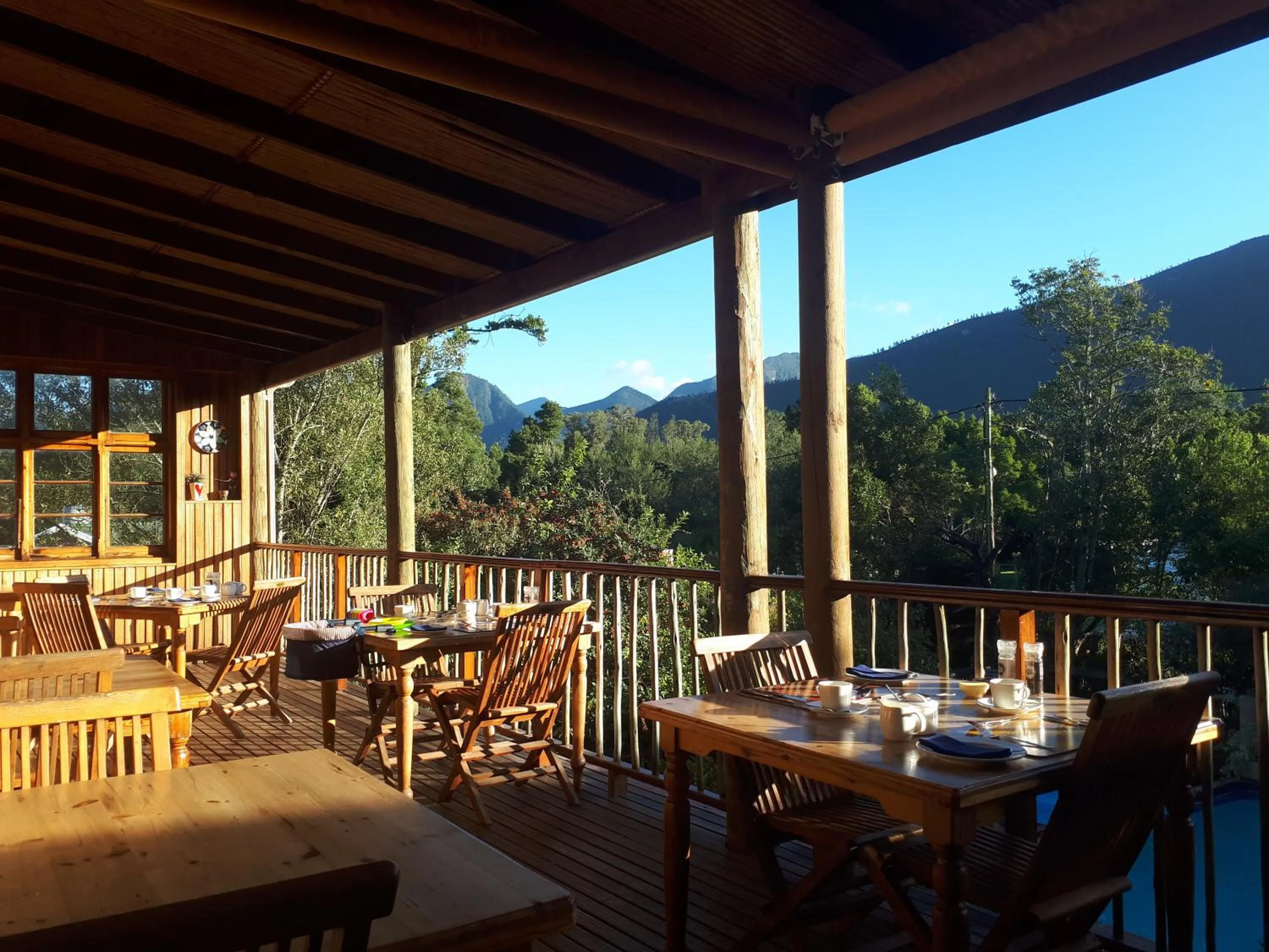 Balcony/Terrace in At the Woods Guest House