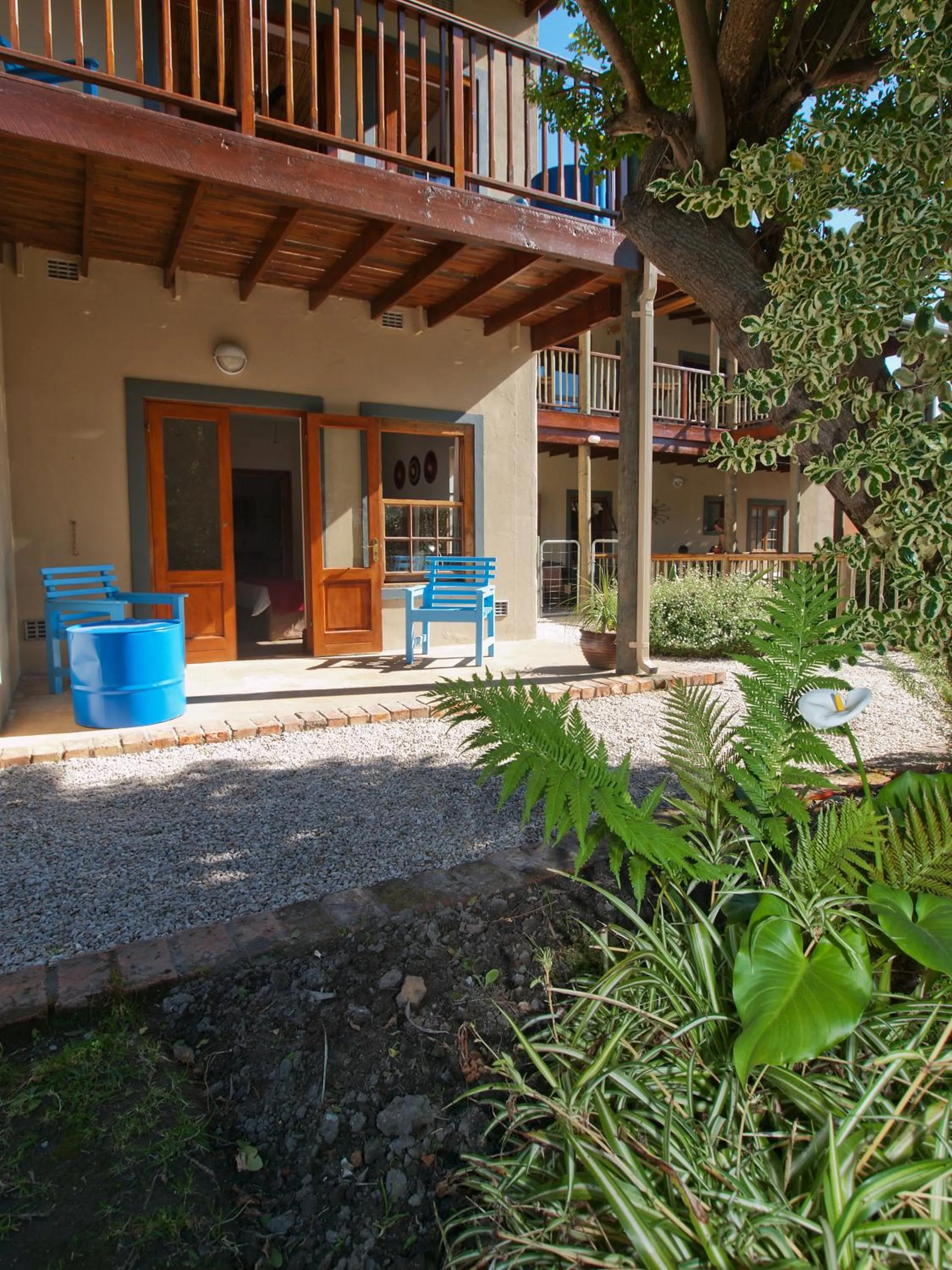 Facade/entrance in At the Woods Guest House