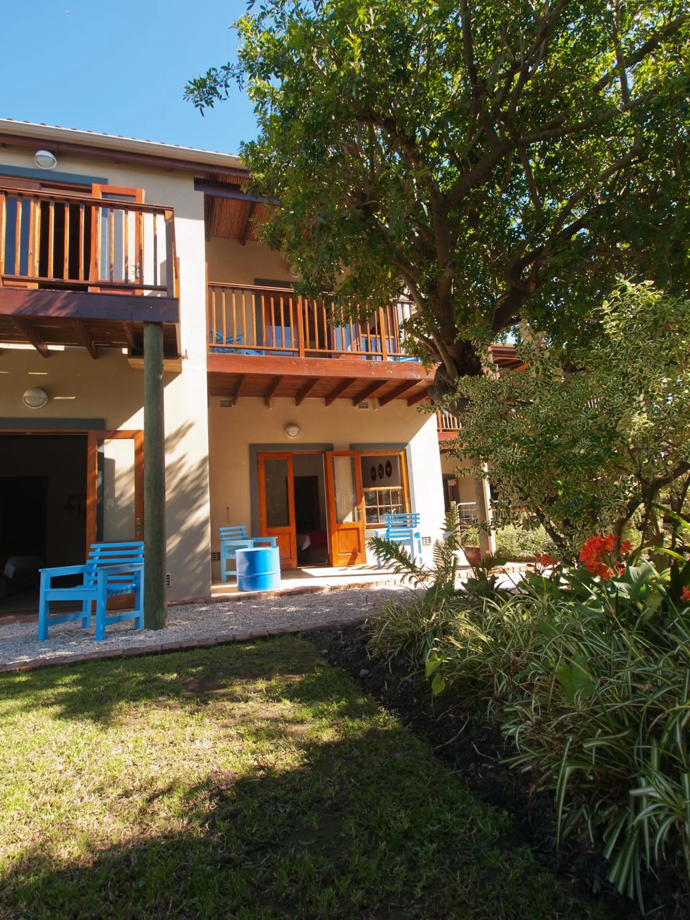 Facade/entrance in At the Woods Guest House
