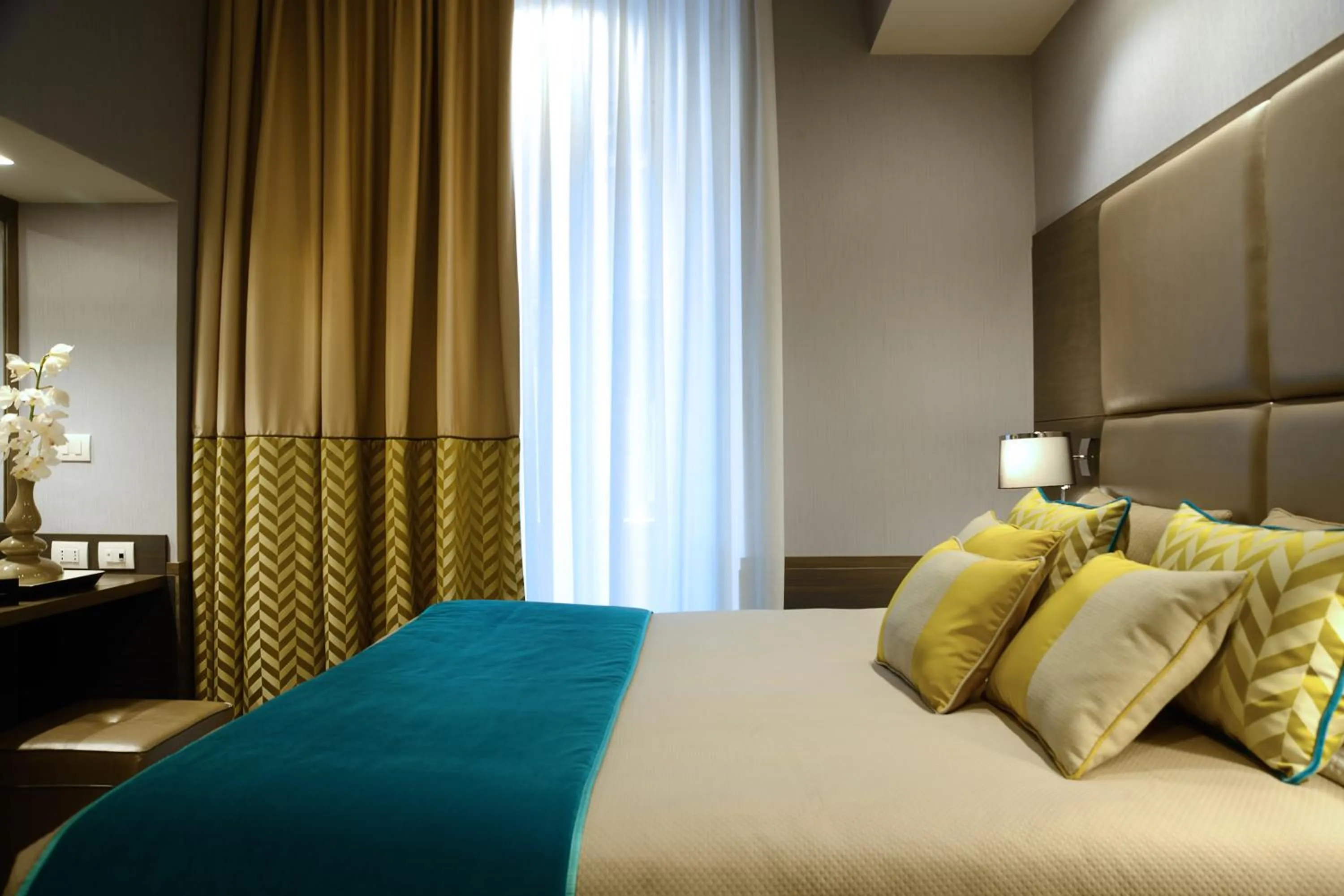 Bedroom, Bed in San Carlo Suite