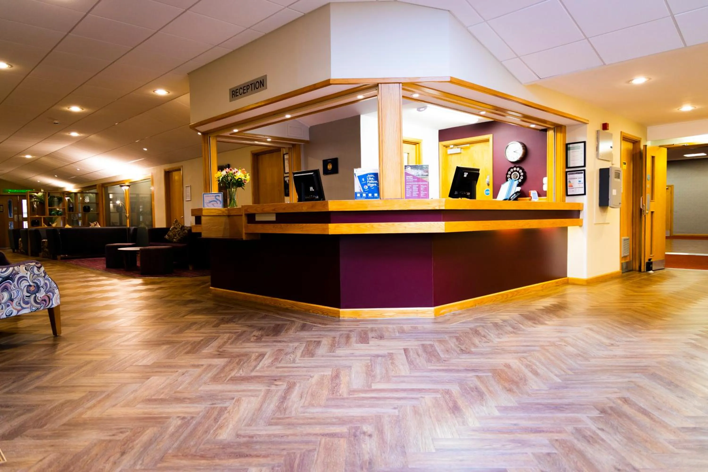 Lobby or reception in Mitchell Hall