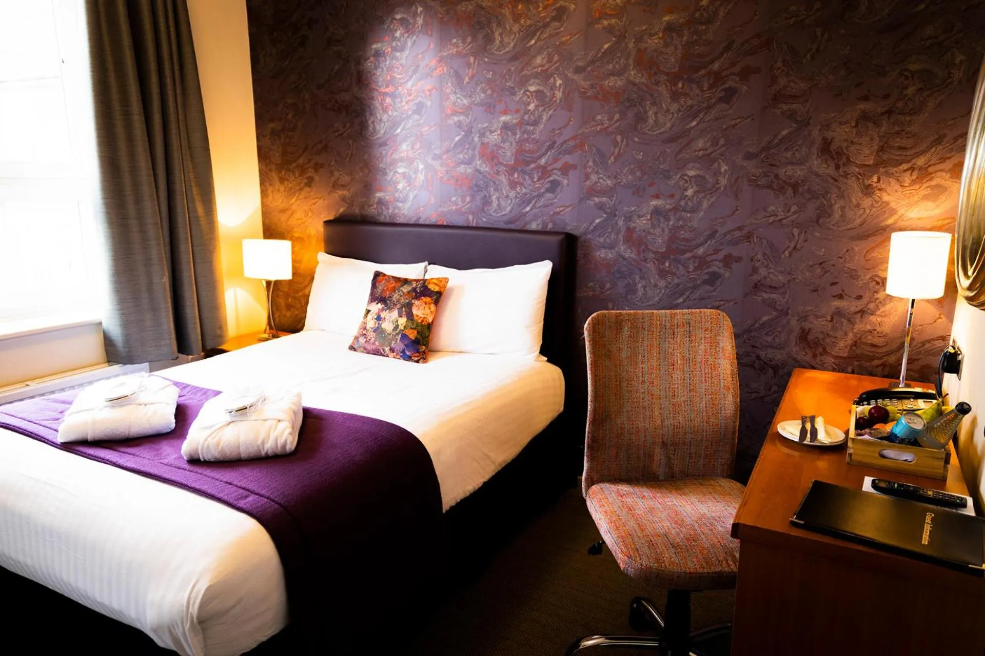 Bedroom, Bed in Mitchell Hall