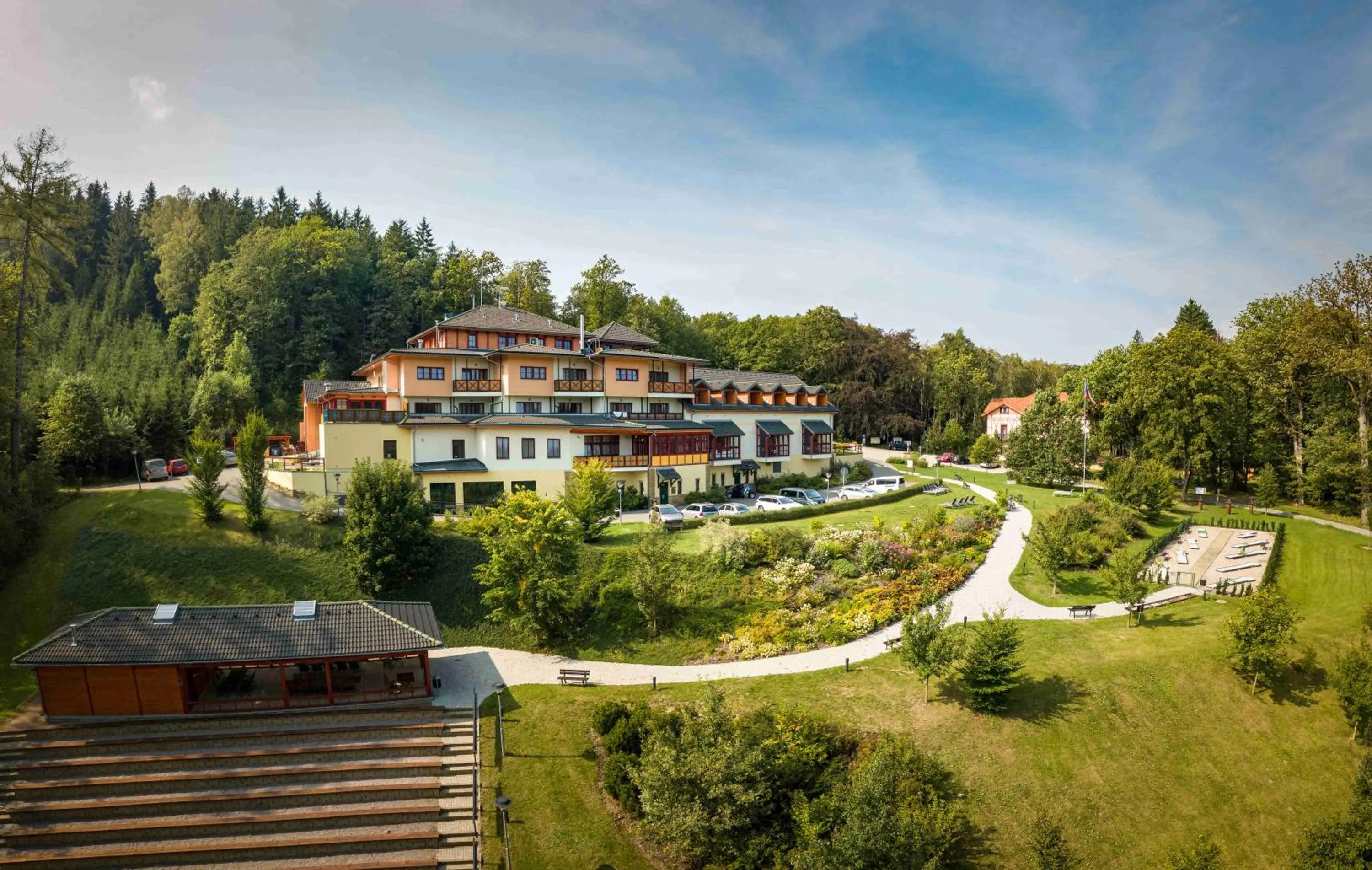 Property building in Hotel Studanka