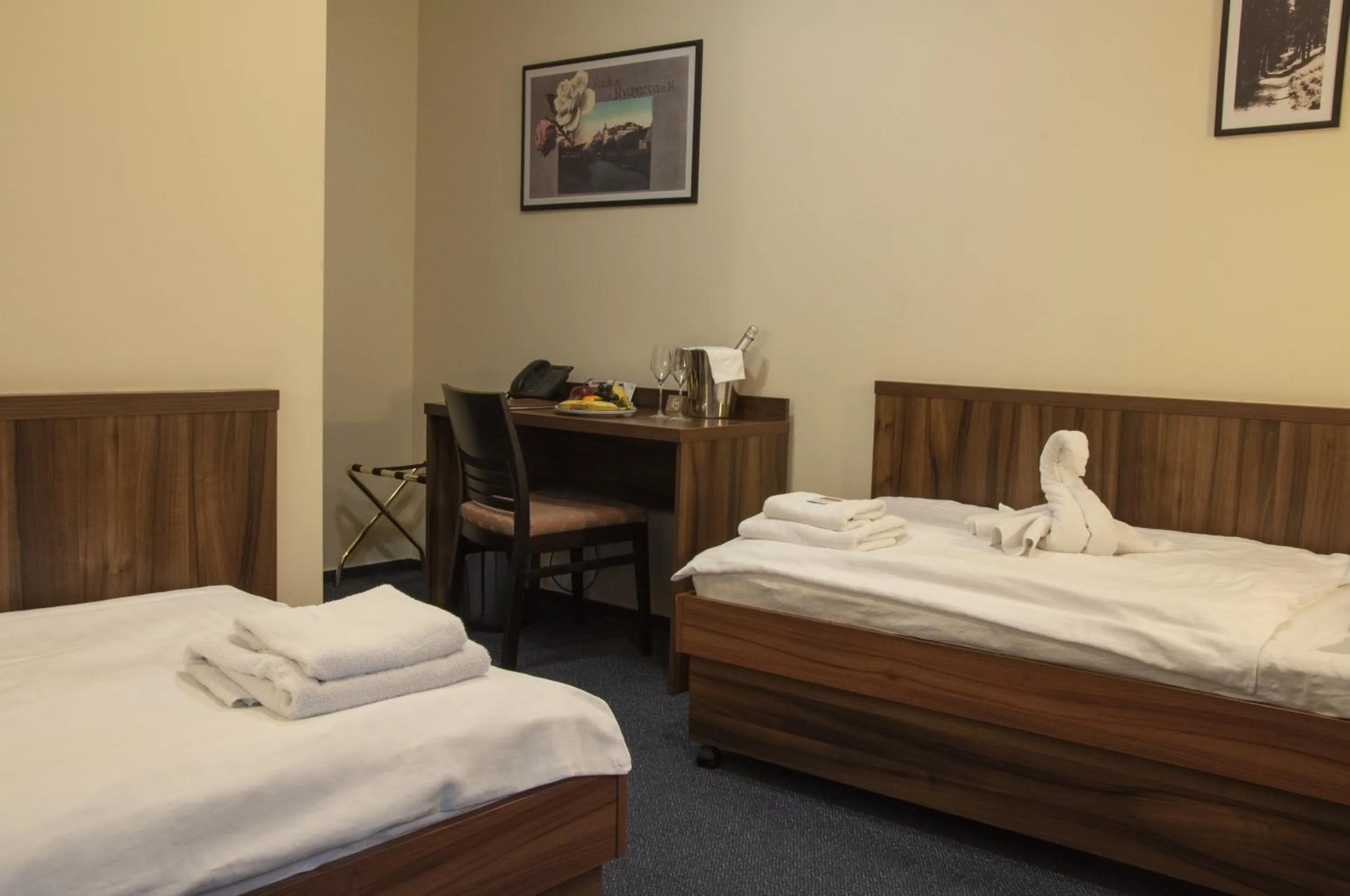 Photo of the whole room, Bed in Hotel Studanka