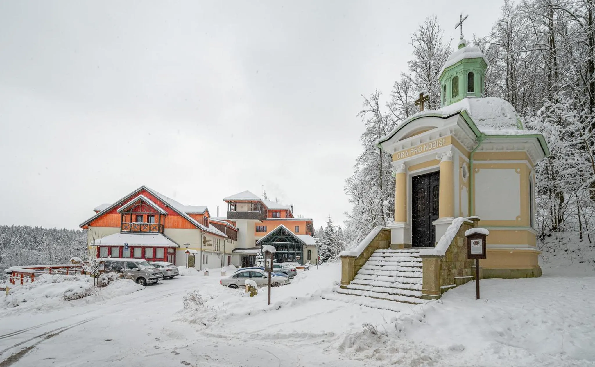 Property building in Hotel Studanka