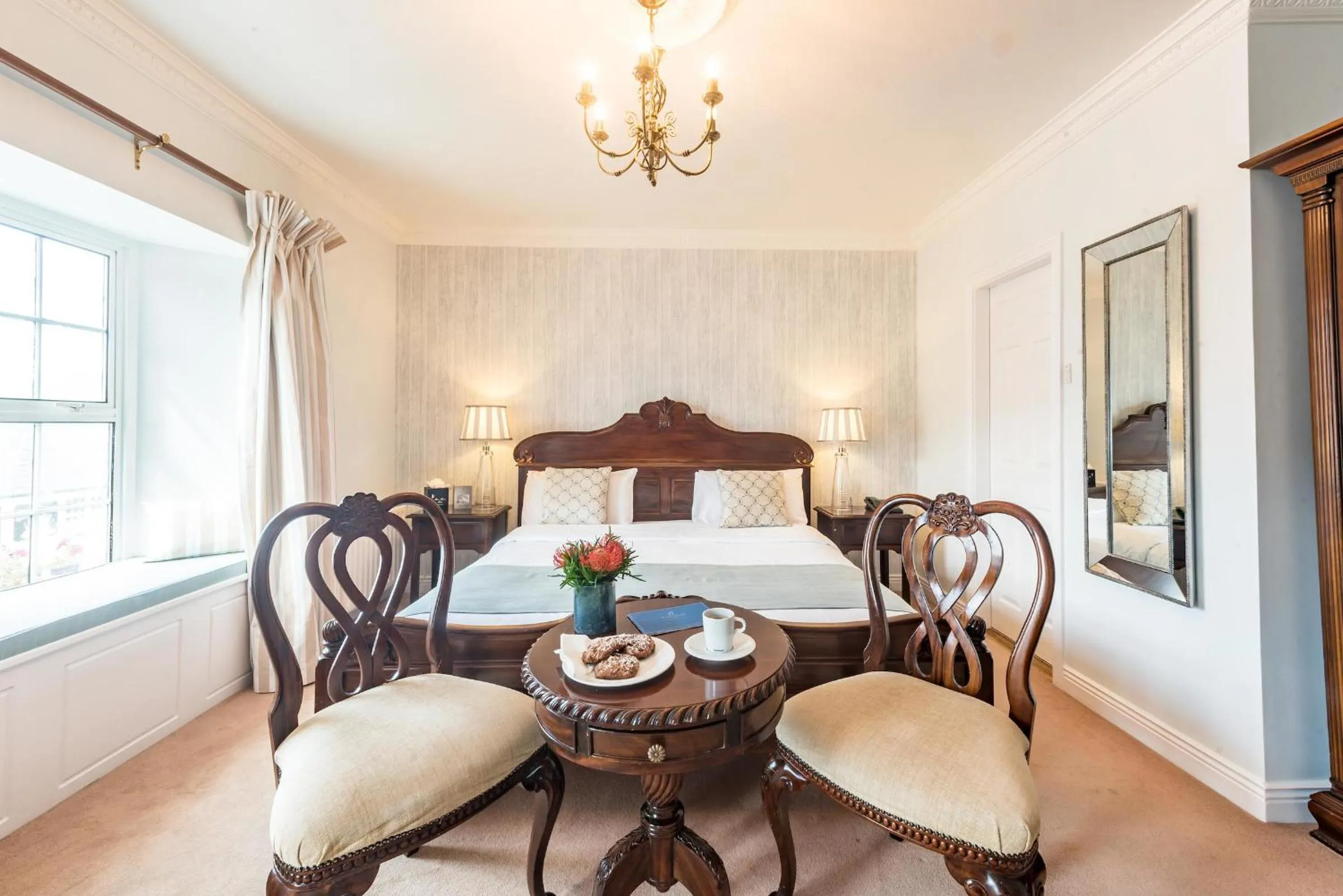 Bedroom in The Blue Haven Hotel