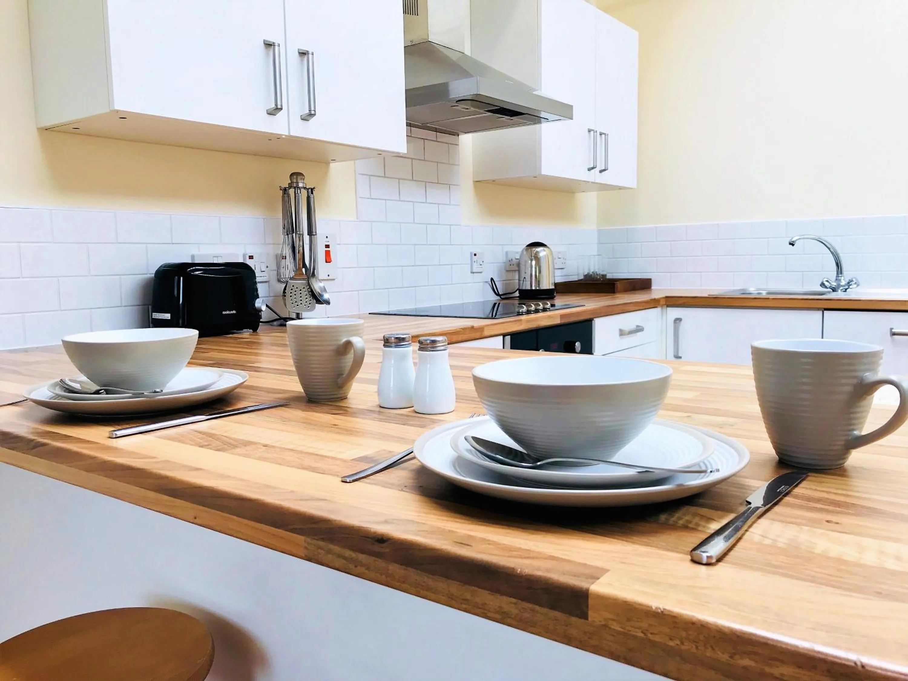 Kitchen or kitchenette in Ice House Apartments