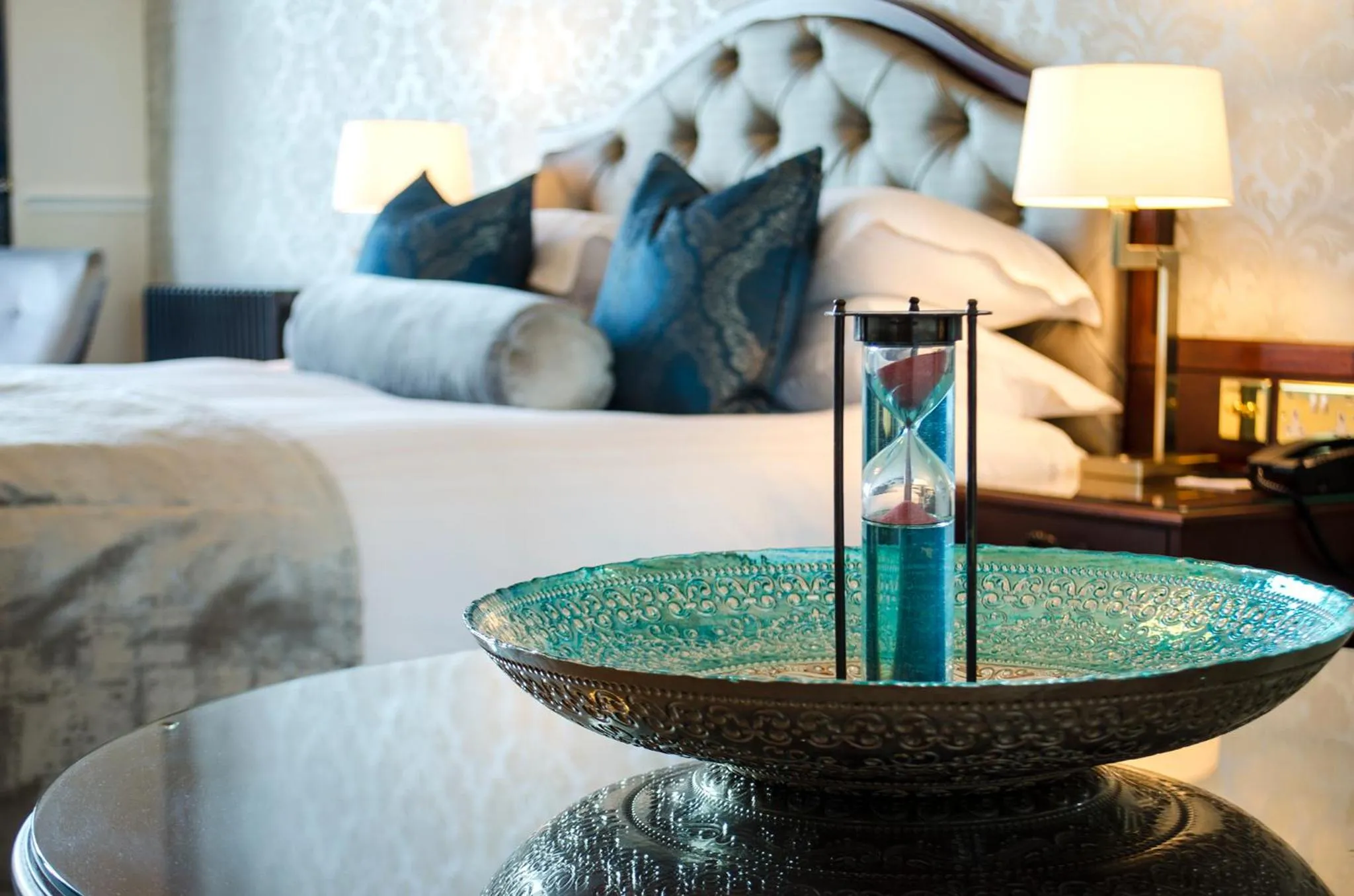 Decorative detail, Bed in The Bonham