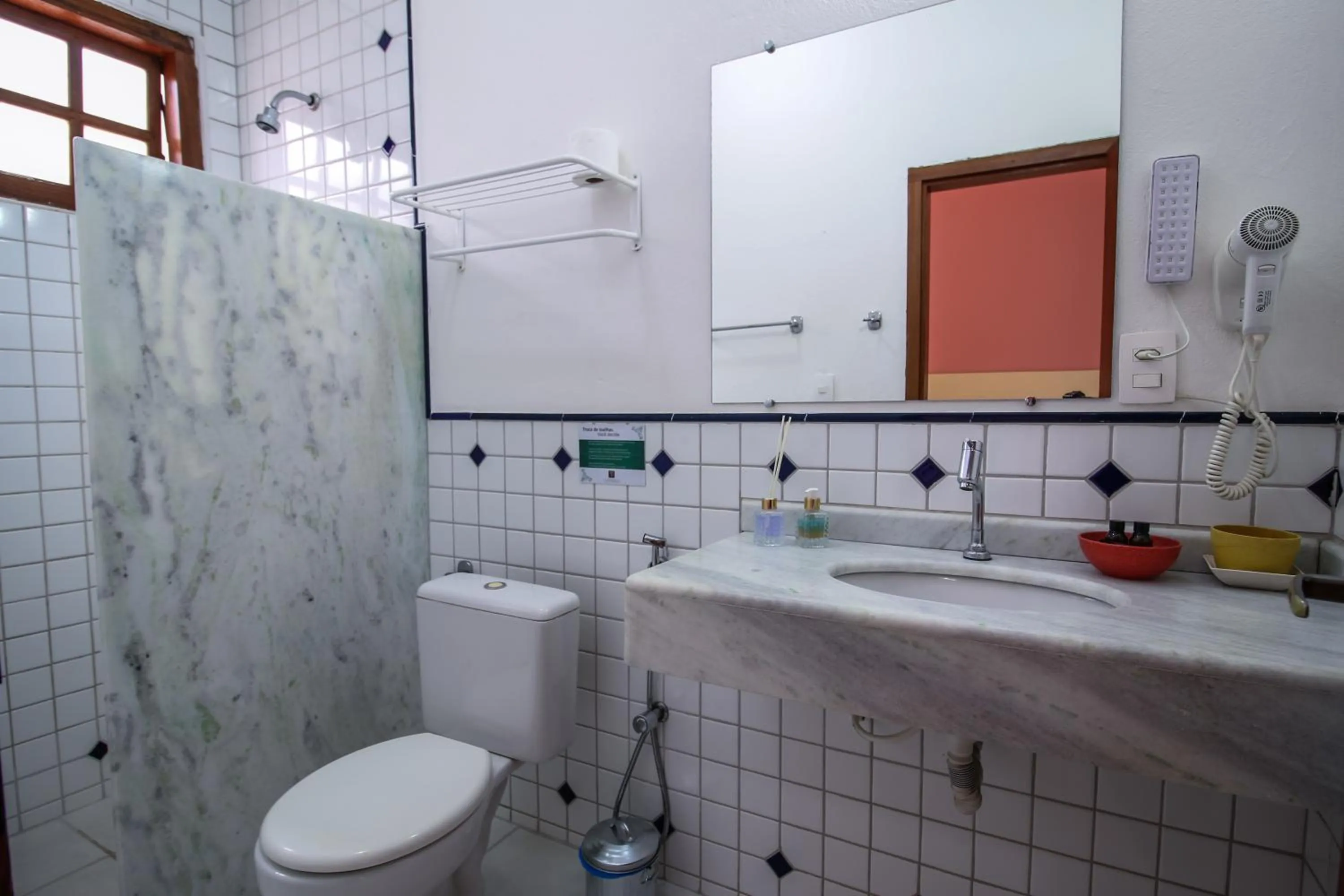 Bathroom in Pousada Arvoredo