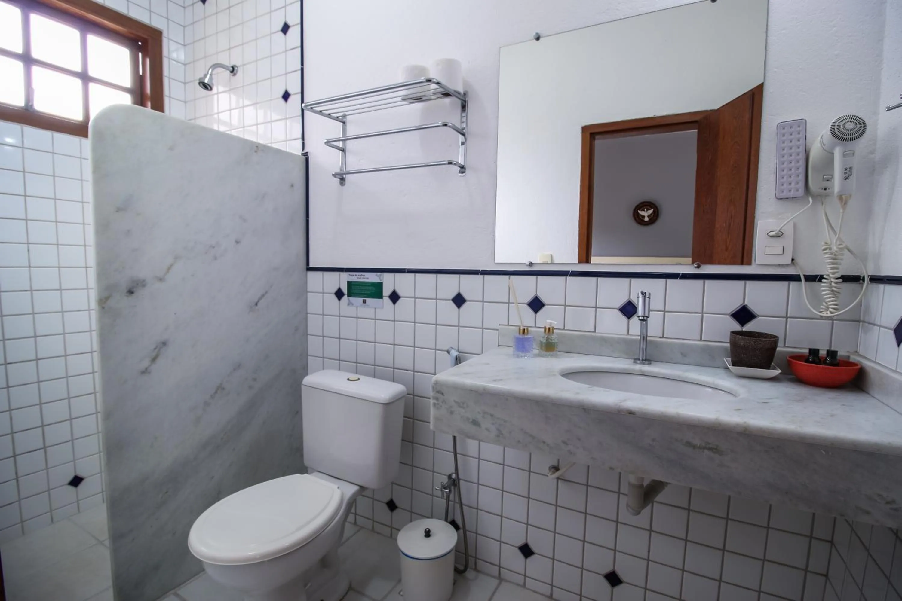 Bathroom in Pousada Arvoredo