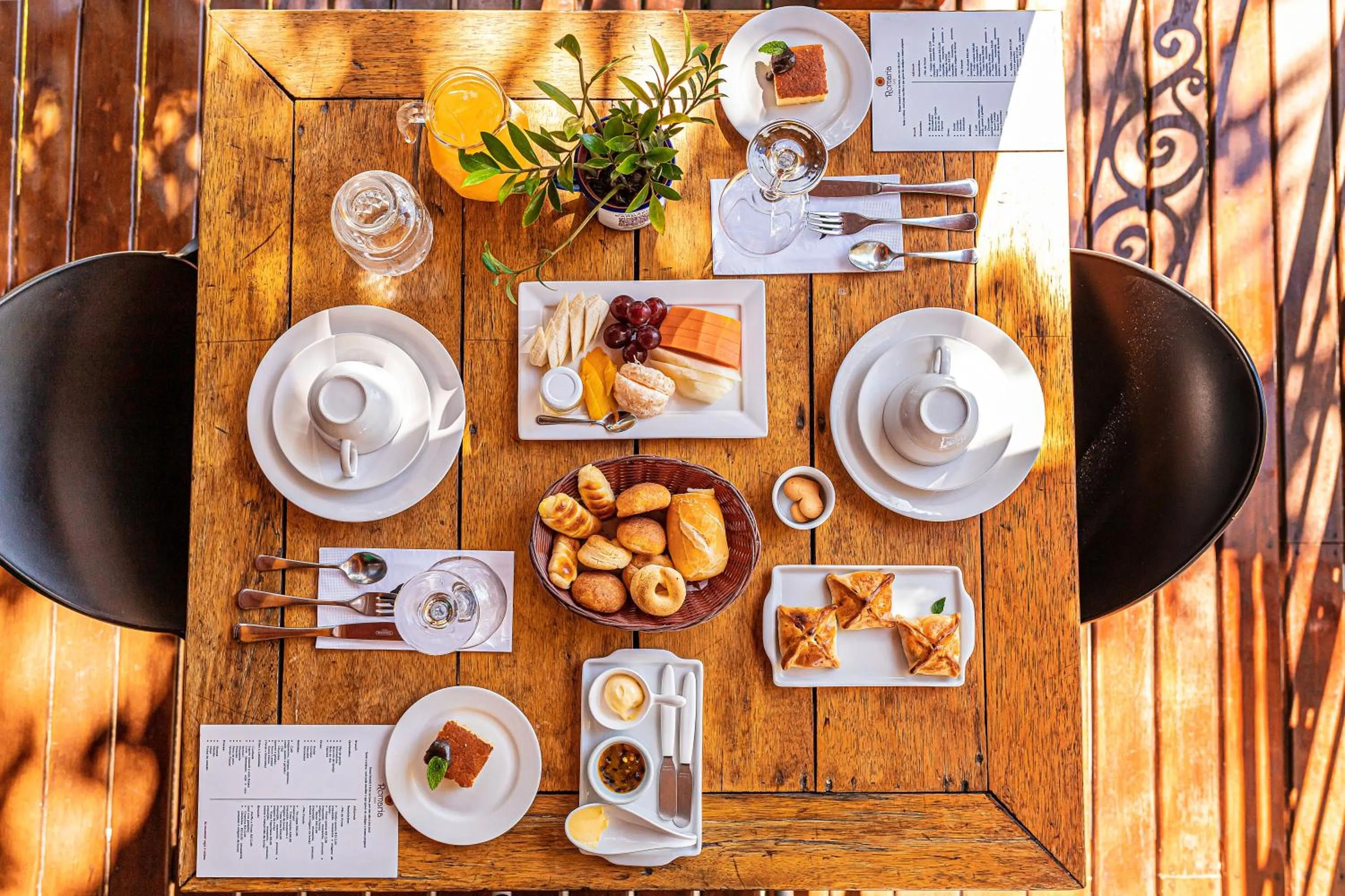 Breakfast in Pousada Arvoredo