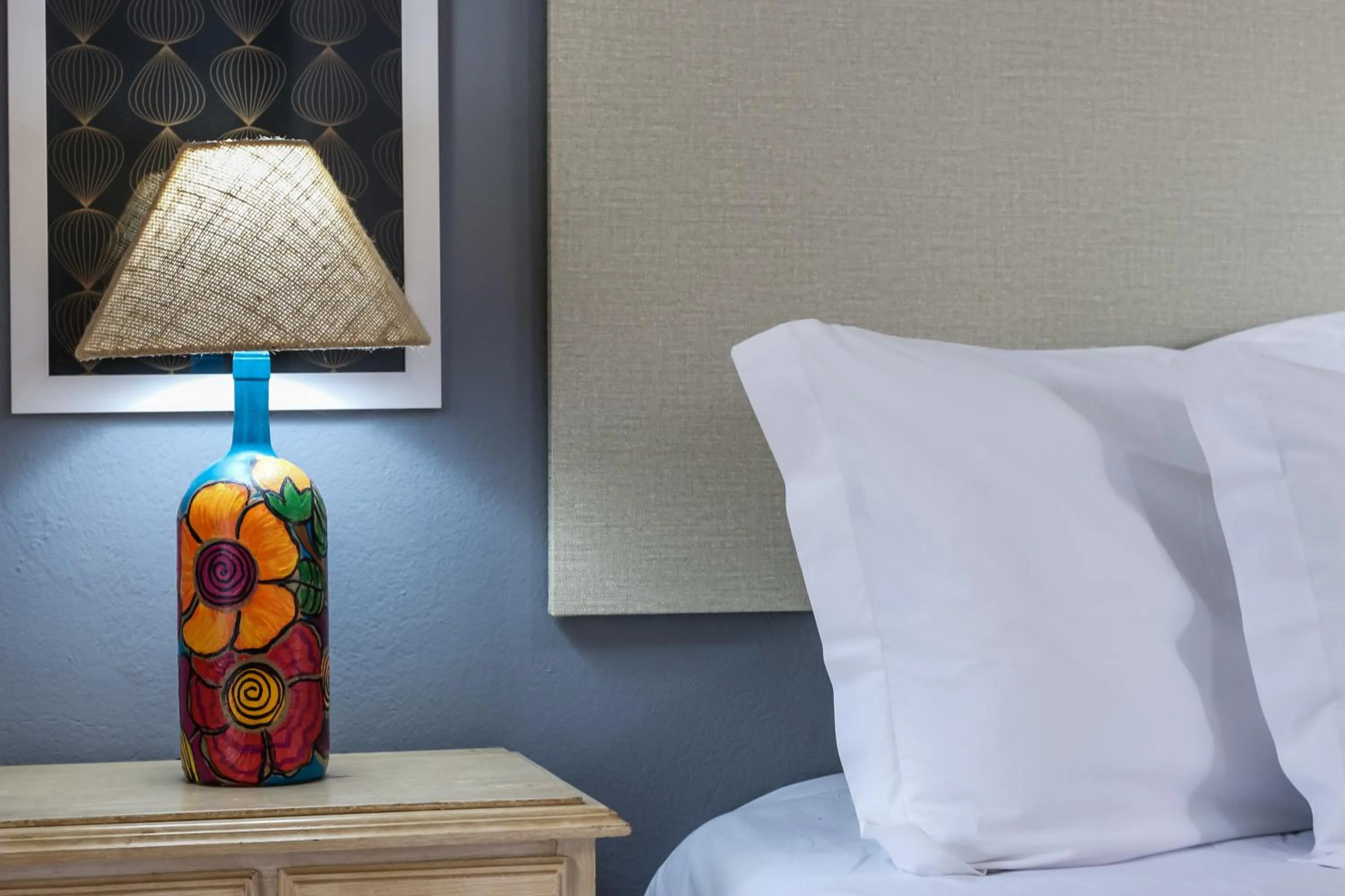 Bed in Pousada Arvoredo