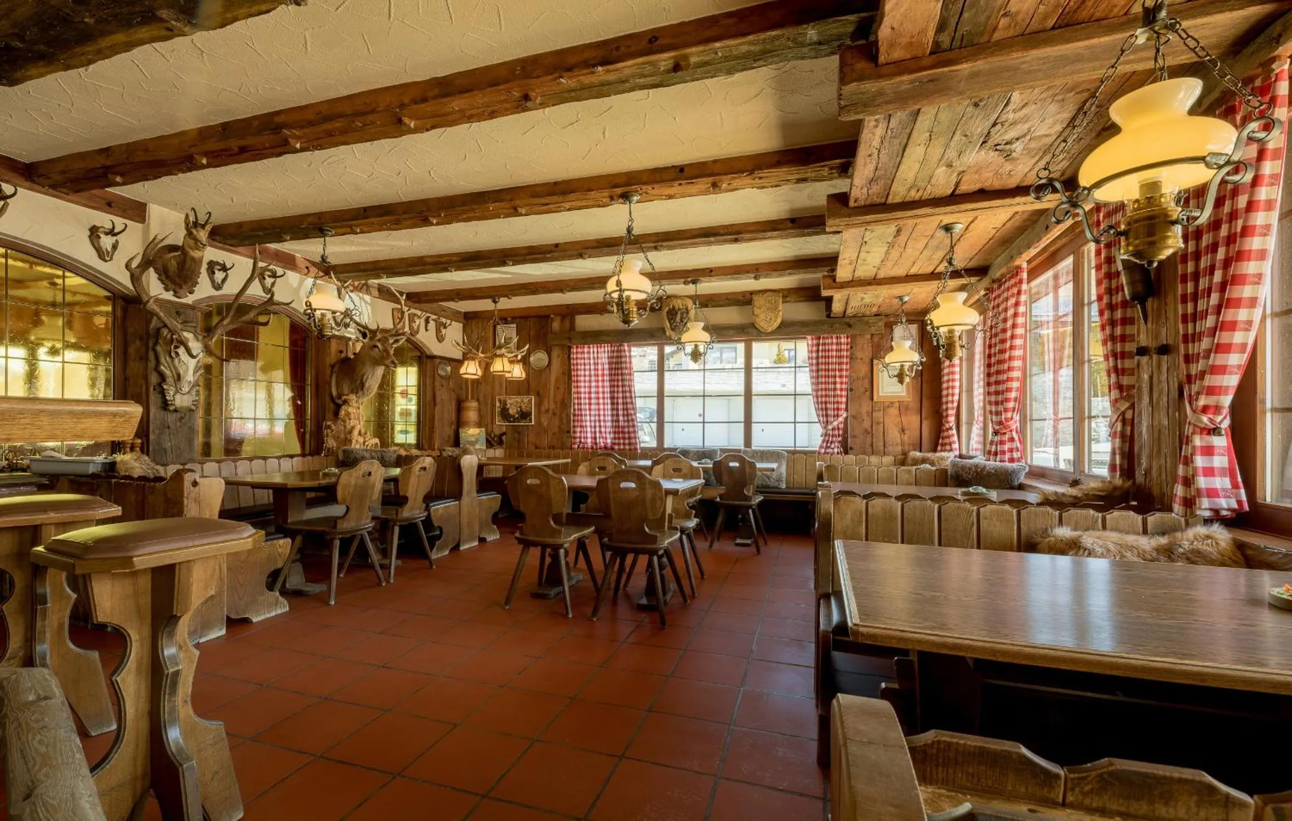 Restaurant/places to eat in Sporthotel Walliserhof