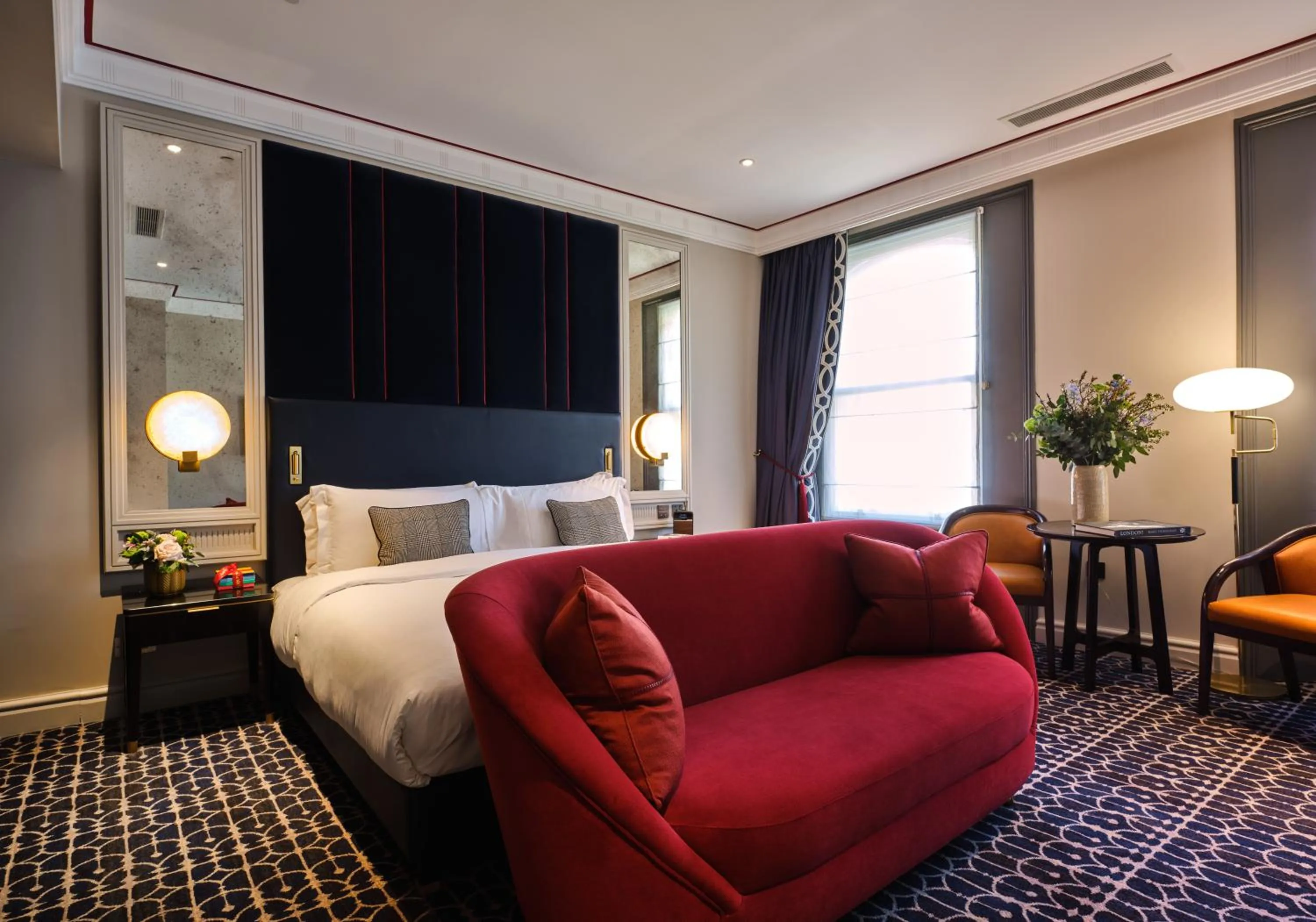 Bedroom, Bed in The Mayfair Townhouse - an Iconic Luxury Hotel