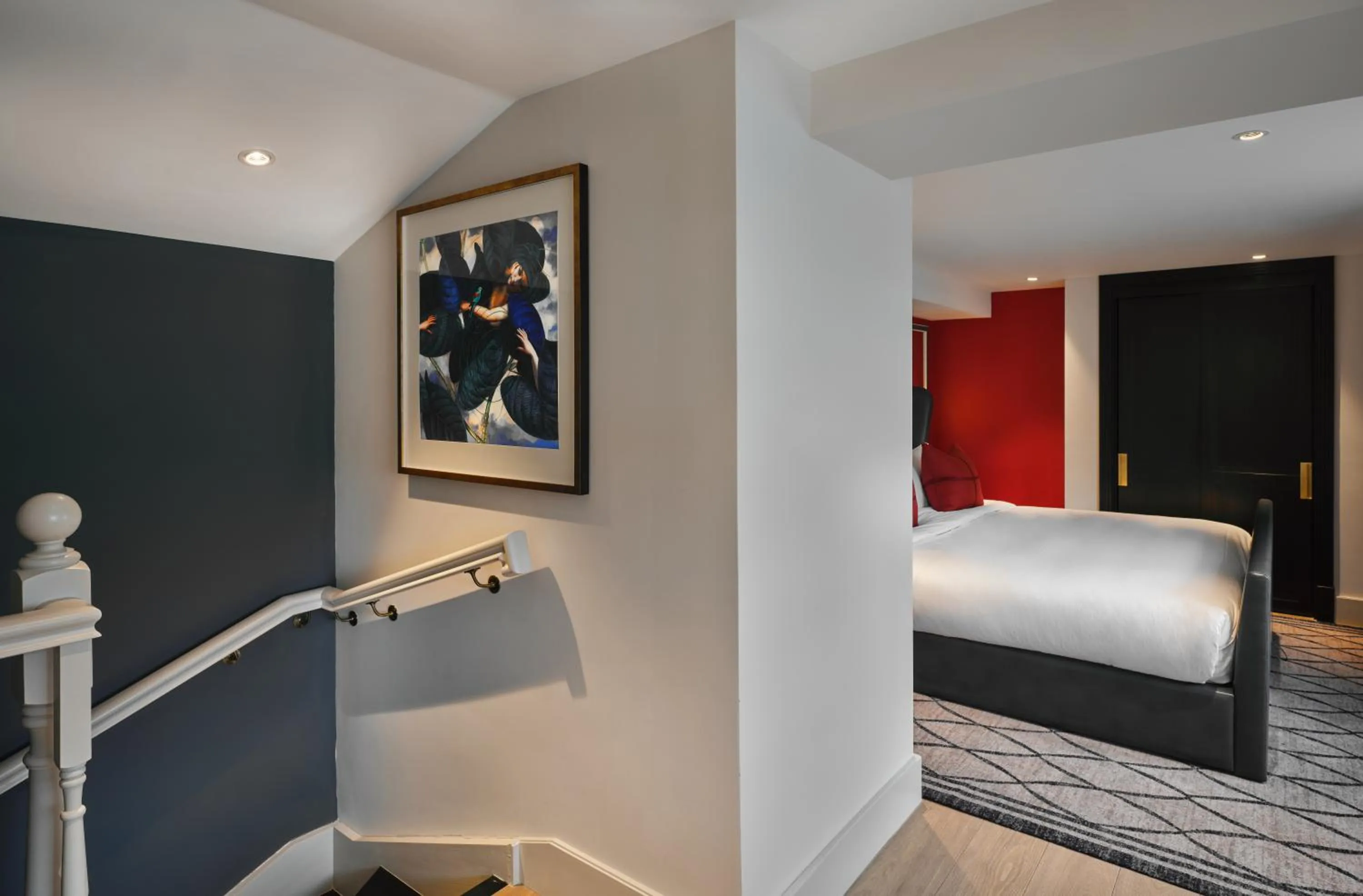 Bedroom, Bed in The Mayfair Townhouse - an Iconic Luxury Hotel