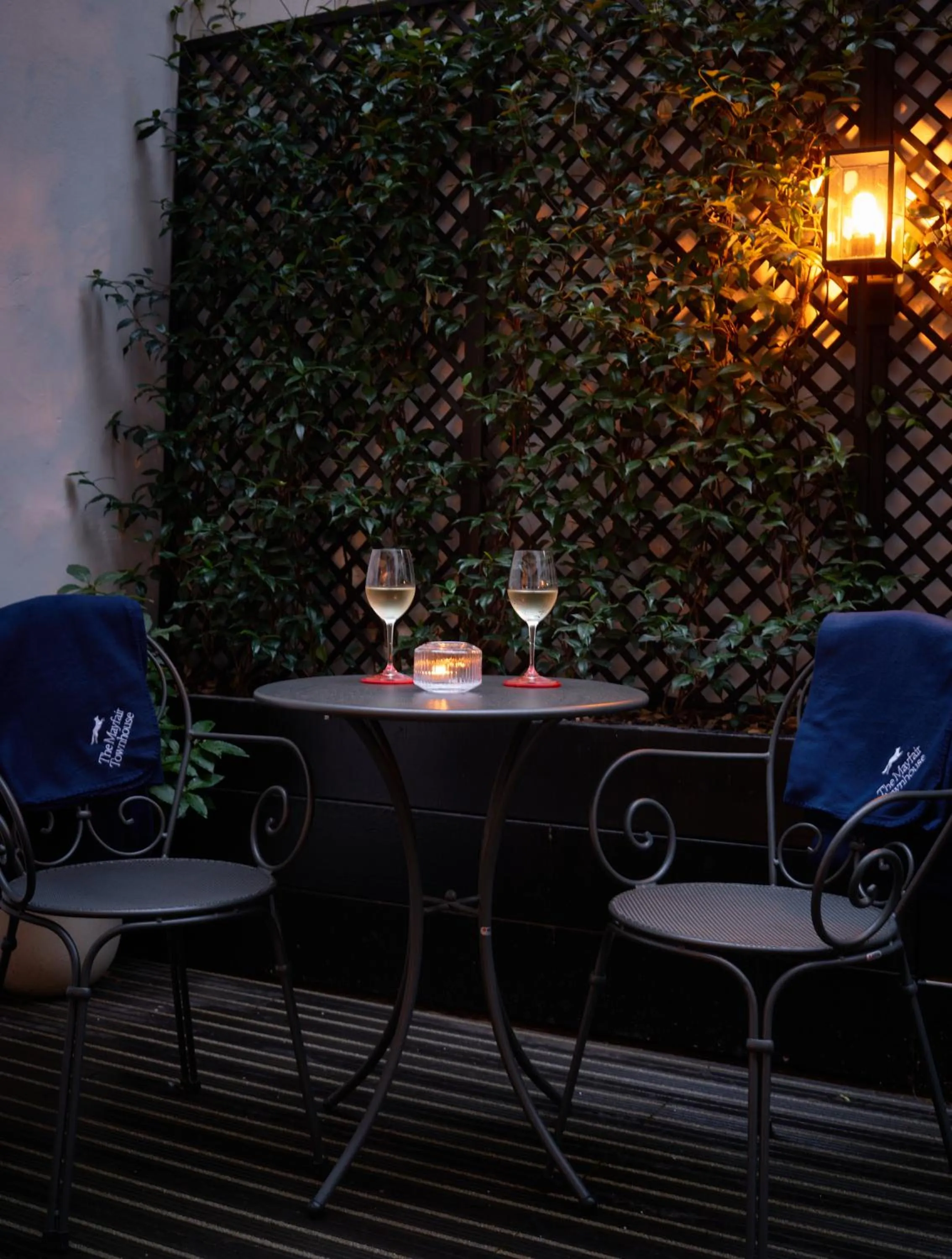 Patio in The Mayfair Townhouse - an Iconic Luxury Hotel
