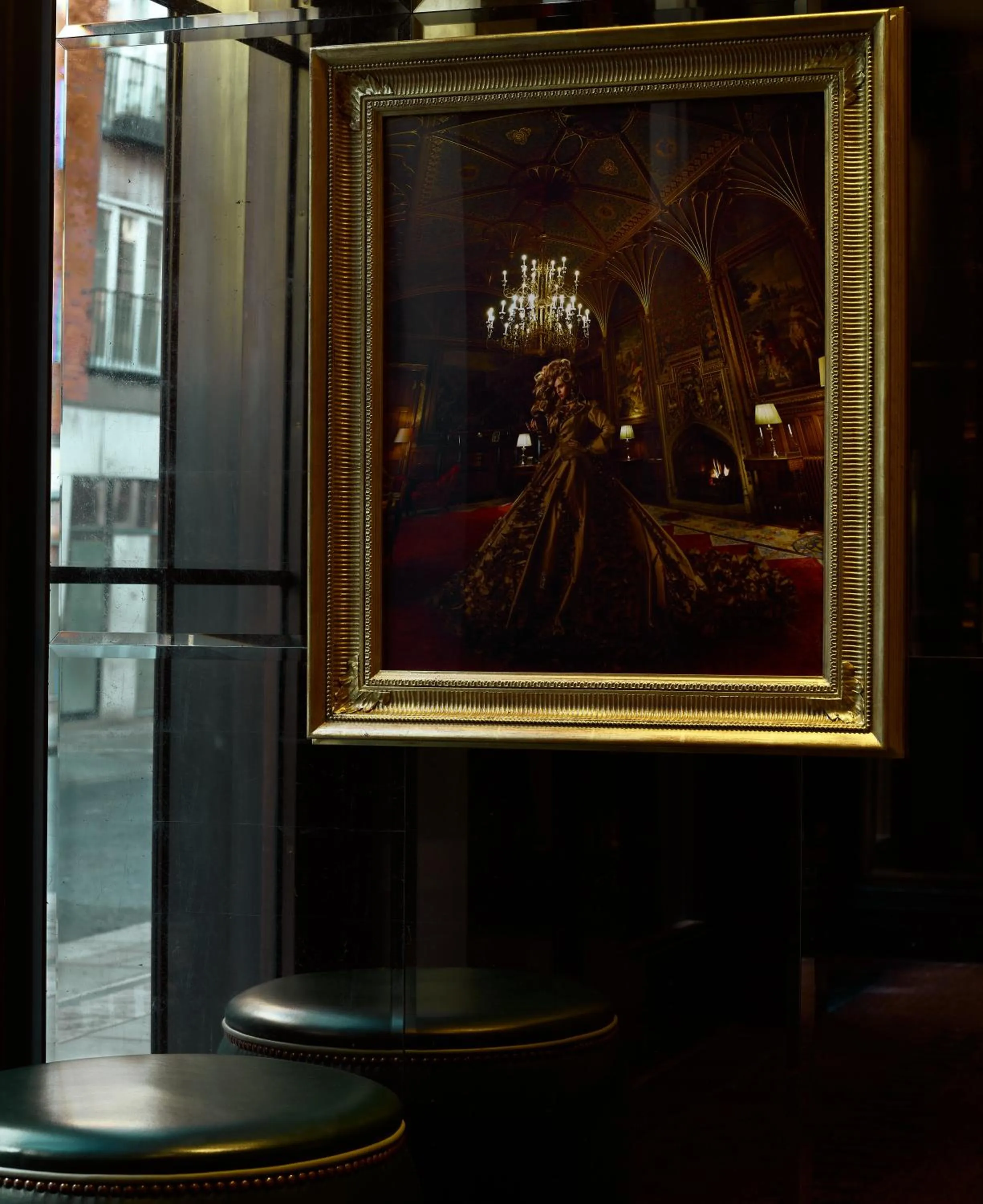 Lobby or reception in The Mayfair Townhouse - an Iconic Luxury Hotel