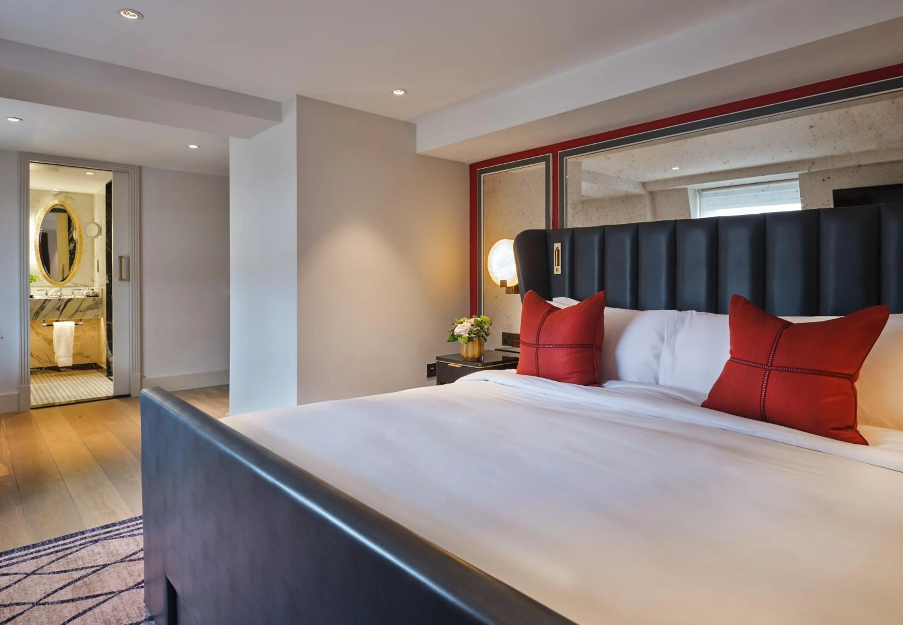 Bedroom, Bed in The Mayfair Townhouse - an Iconic Luxury Hotel