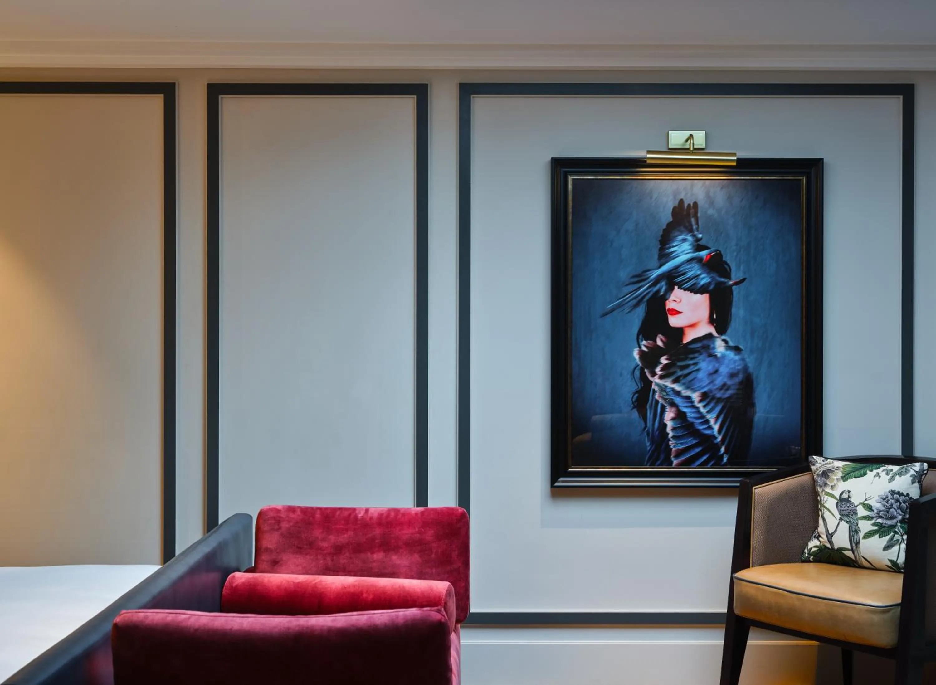 Bedroom in The Mayfair Townhouse - an Iconic Luxury Hotel