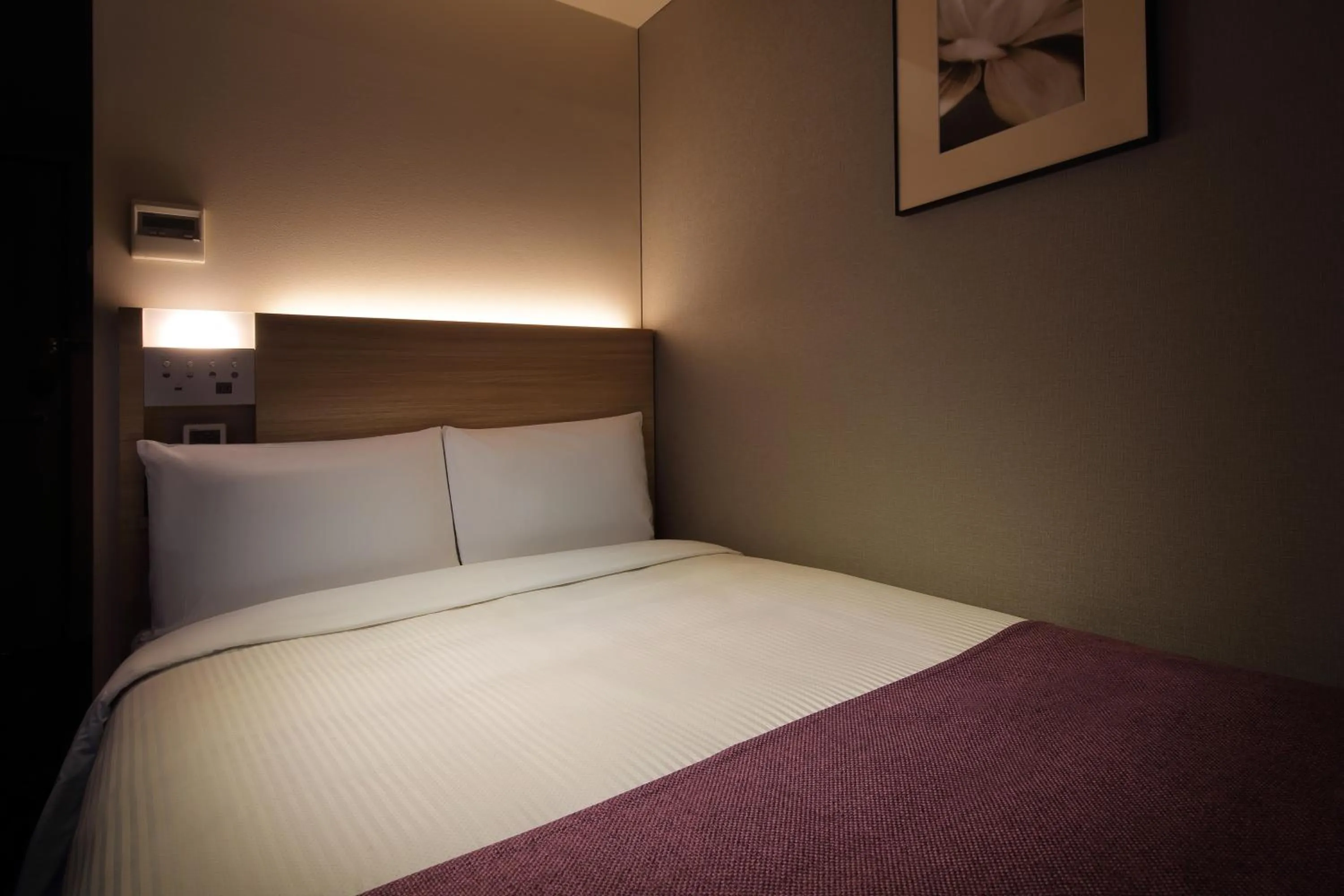 Photo of the whole room, Bed in Keio Presso Inn Tokyo Kudanshita