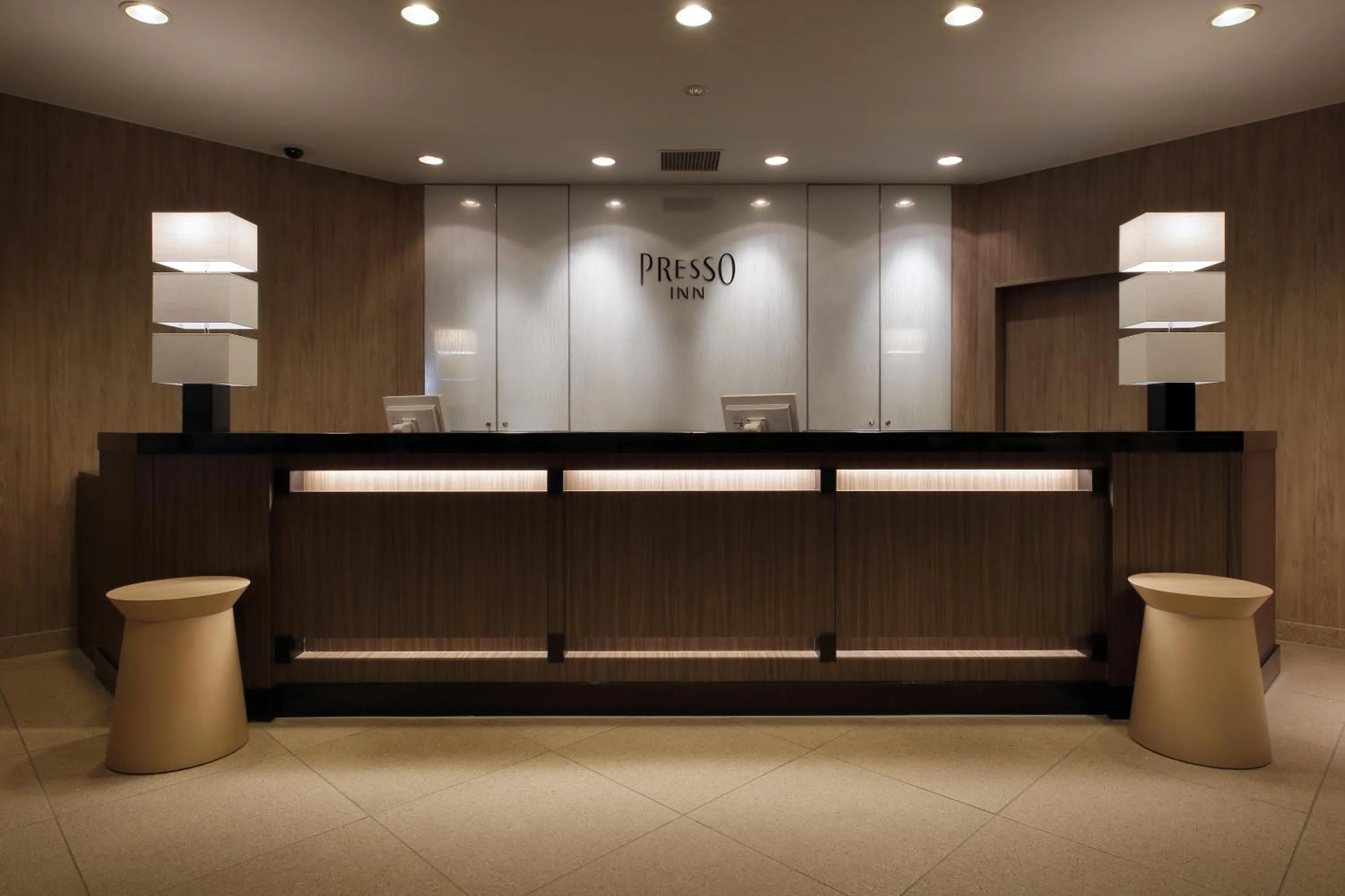 Lobby or reception in Keio Presso Inn Tokyo Kudanshita