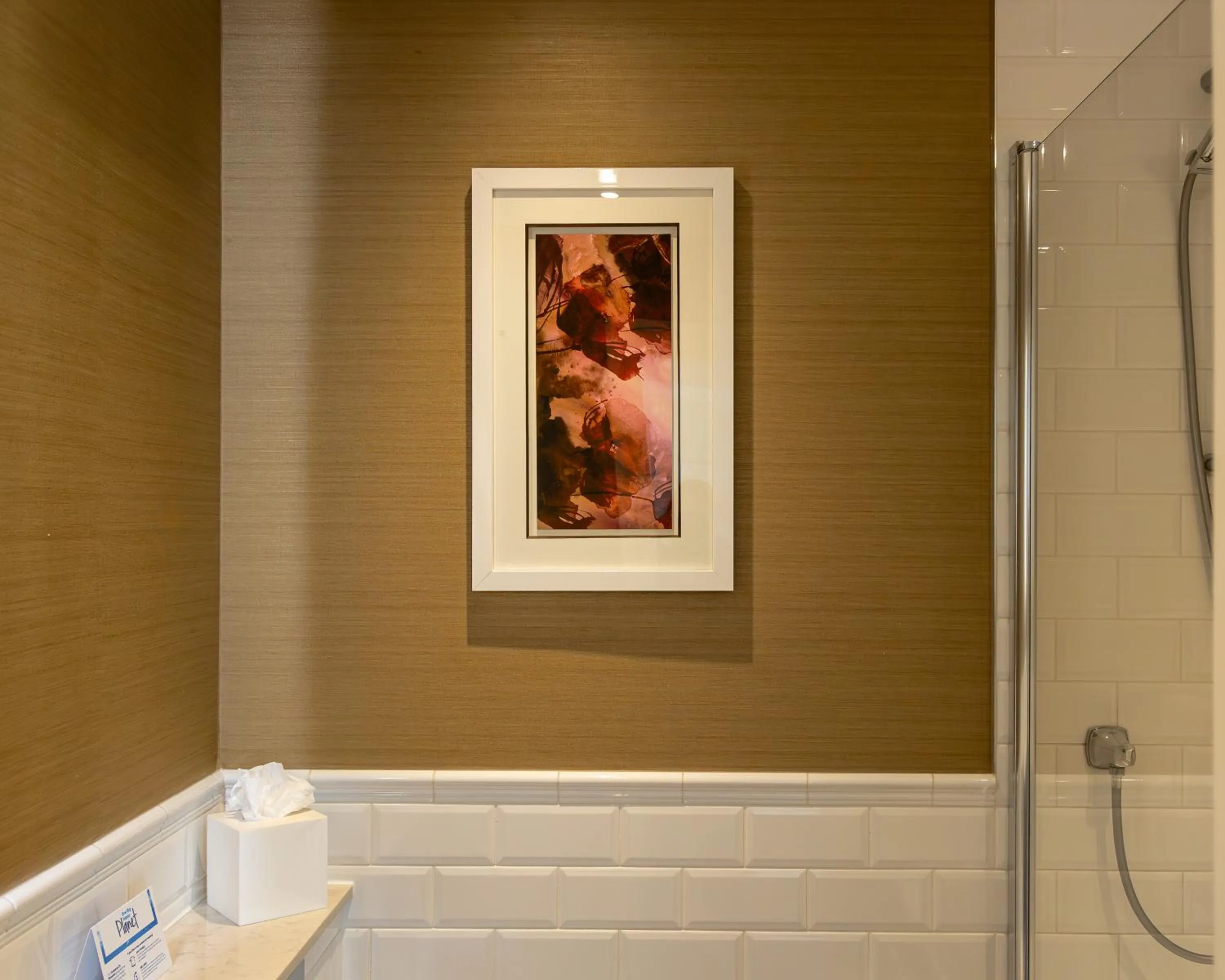 Bathroom in Hilton London Hyde Park