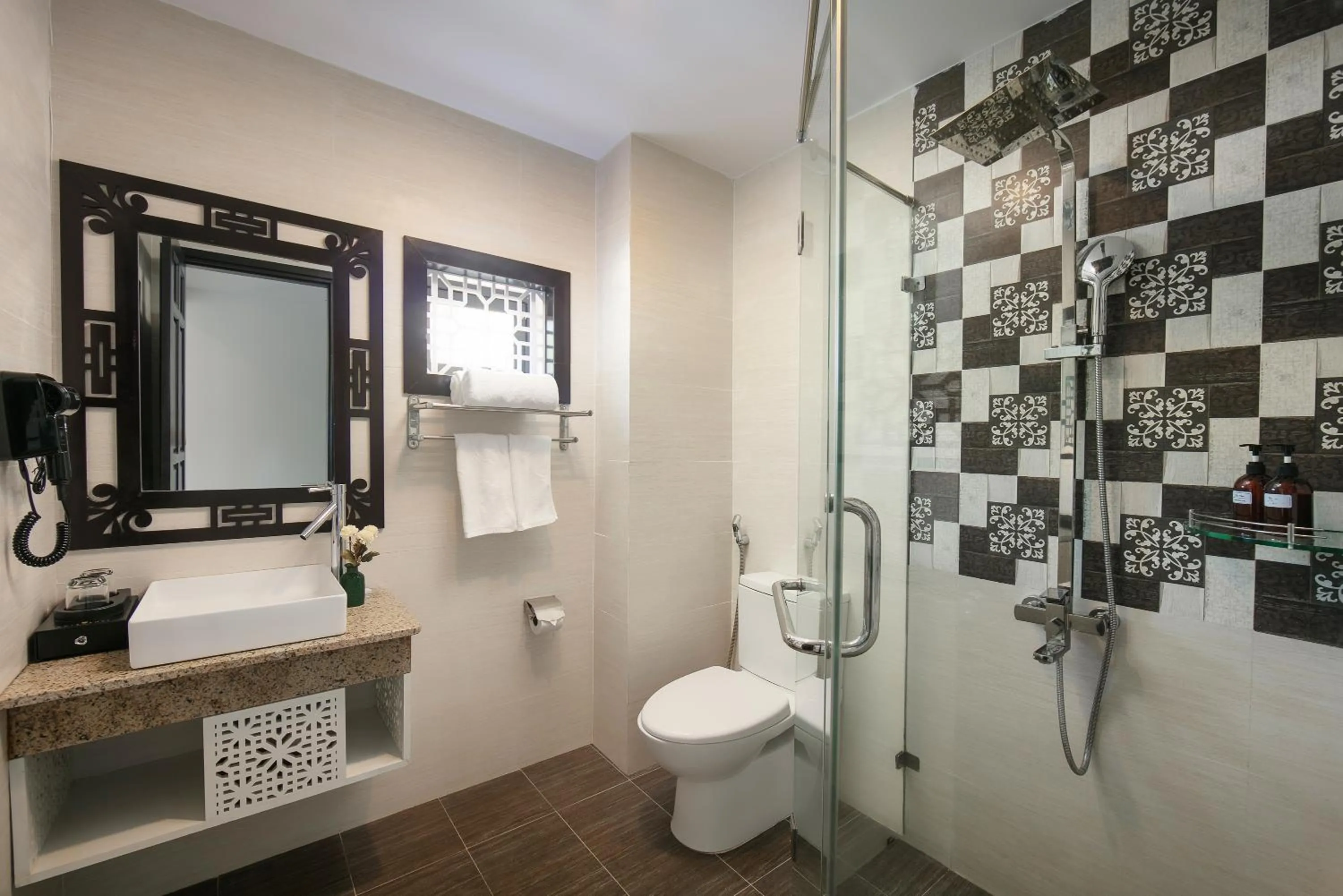 Shower in Hoi An Golden Holiday Villa