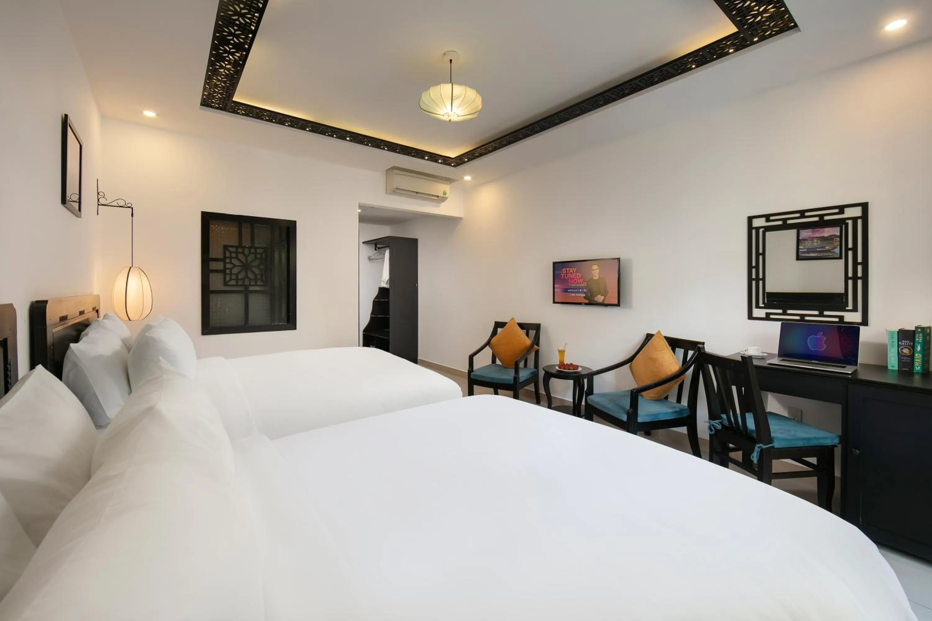 Bed in Hoi An Golden Holiday Villa