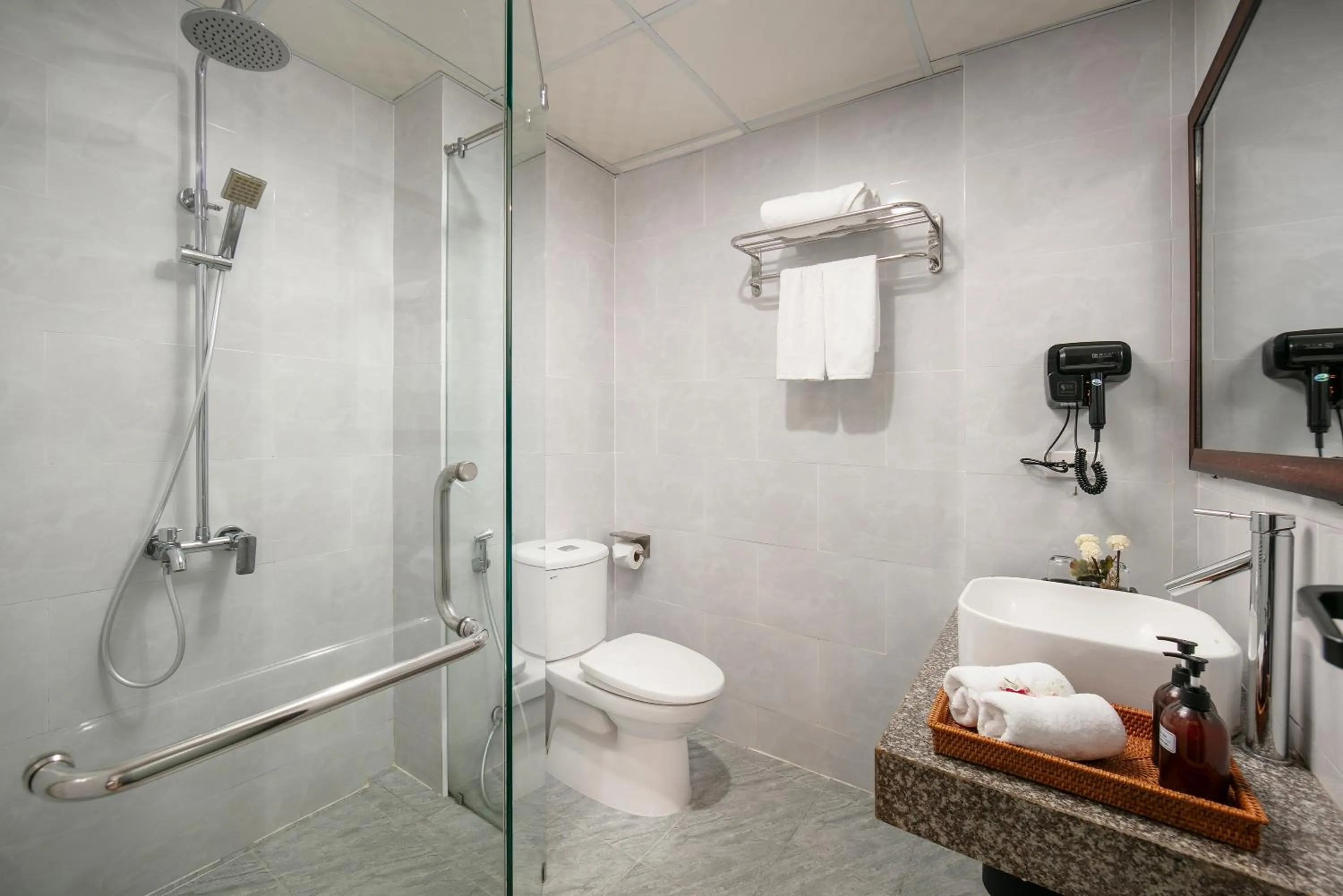 Shower in Hoi An Golden Holiday Villa