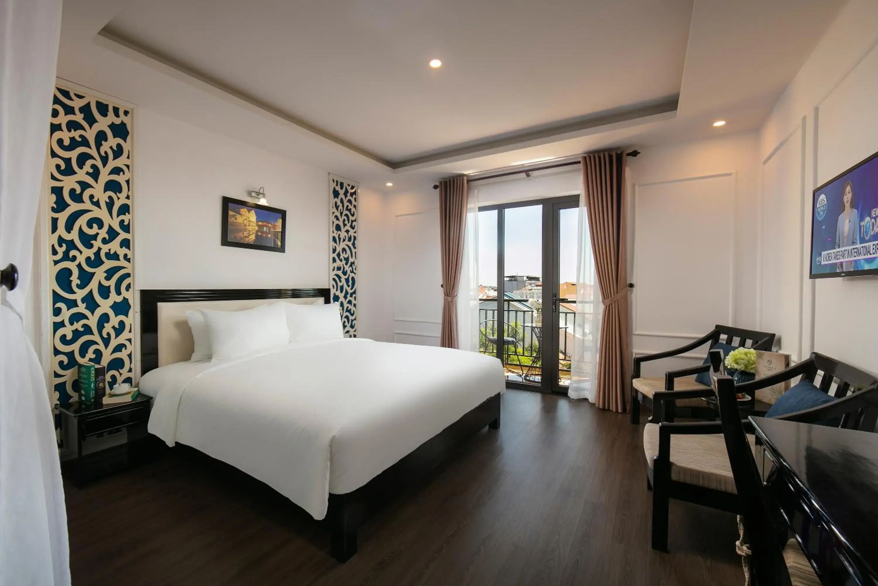 Double or Twin Room with Pool View in Hoi An Golden Holiday Villa Double or Twin Room with Pool View in Hoi An Golden Holiday Villa