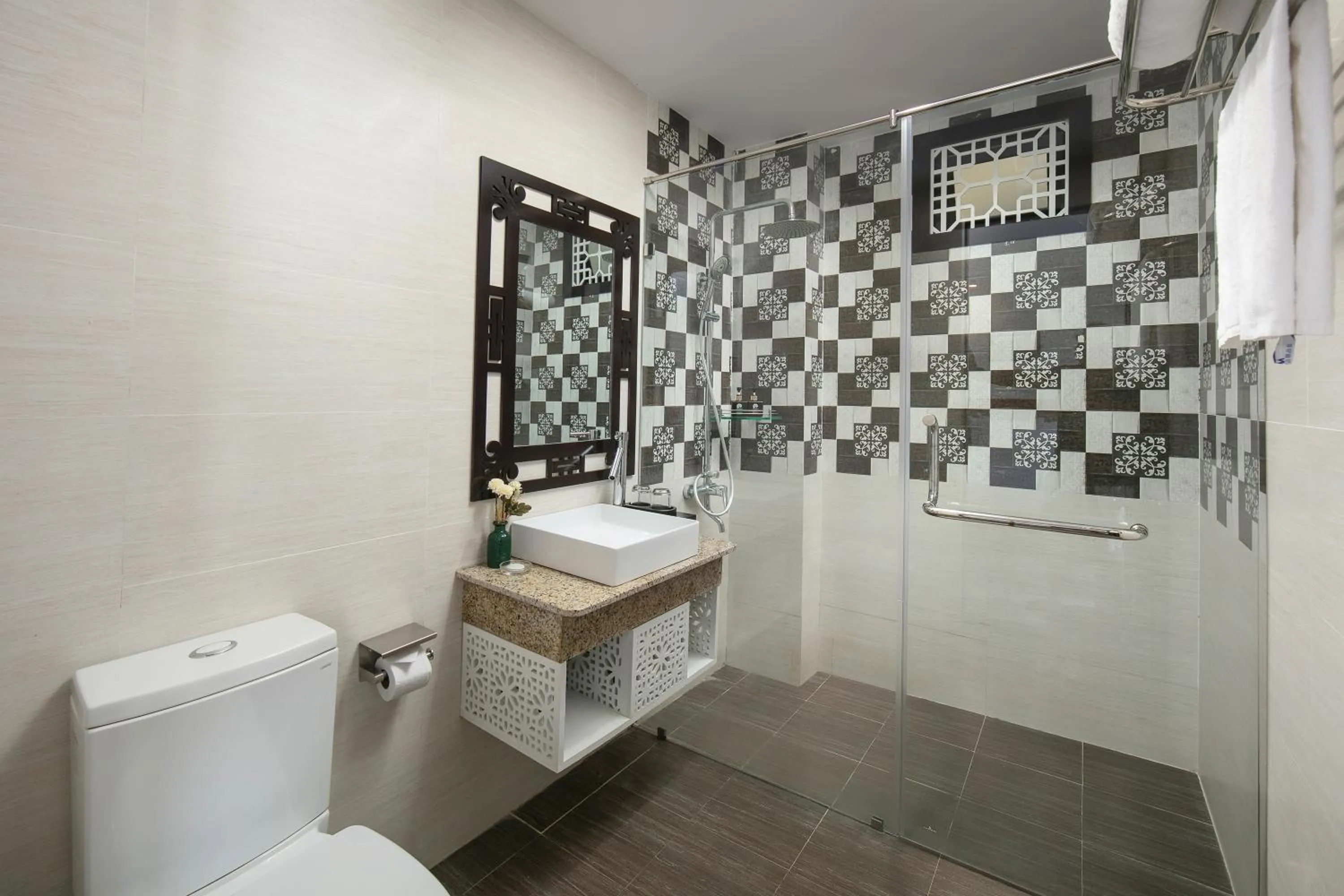 Shower in Hoi An Golden Holiday Villa