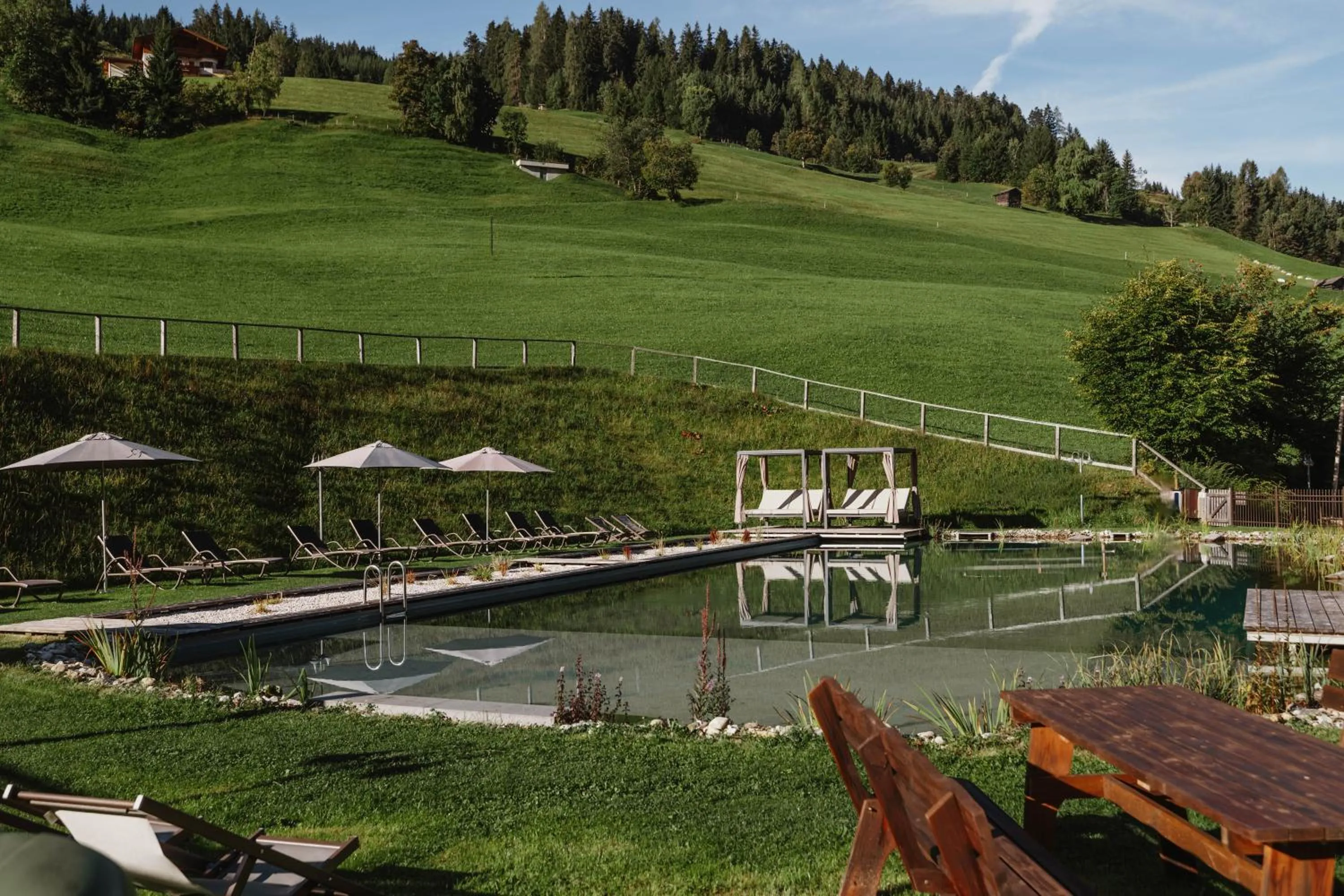 Swimming pool in Hotel Lammwirt