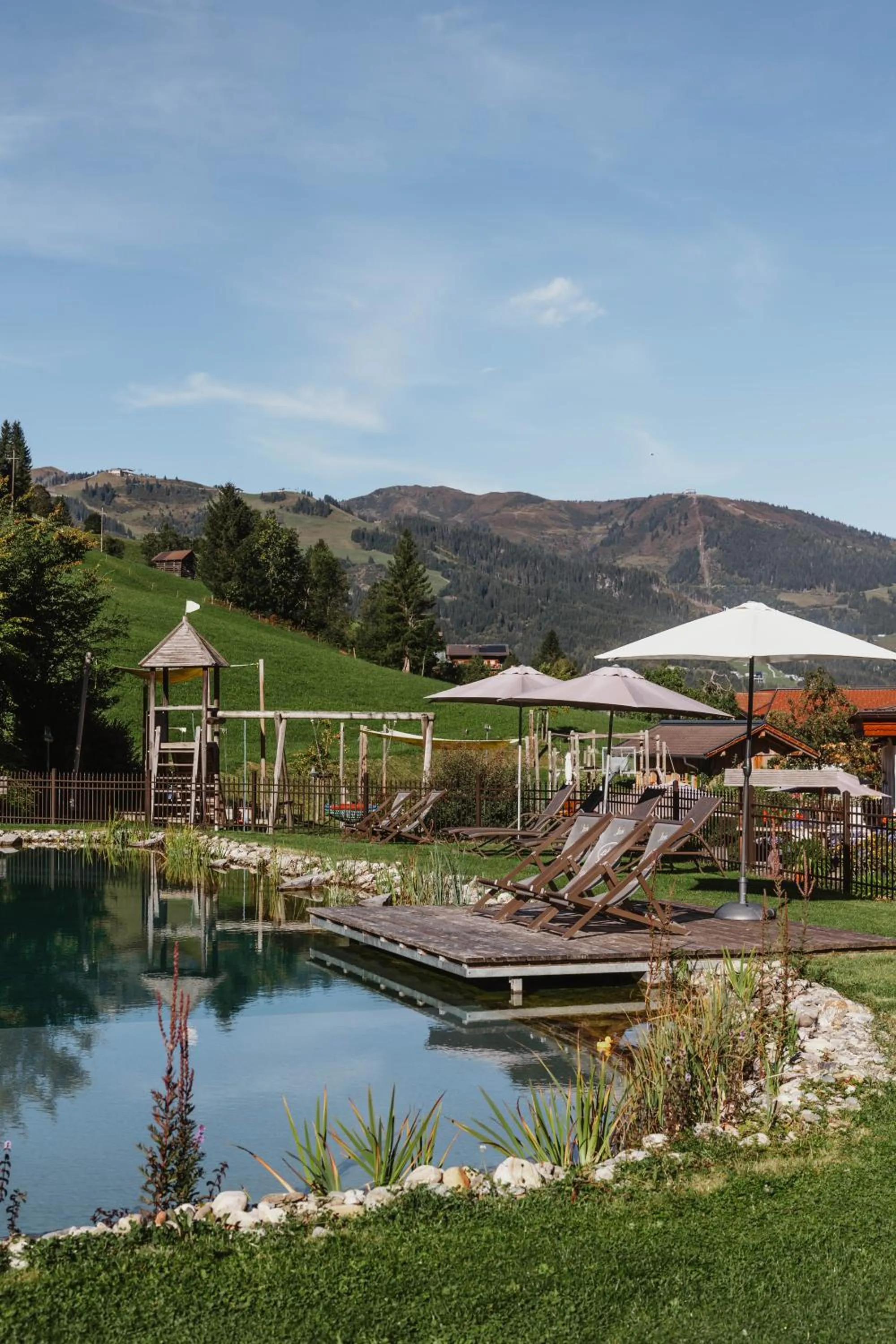 Swimming pool in Hotel Lammwirt