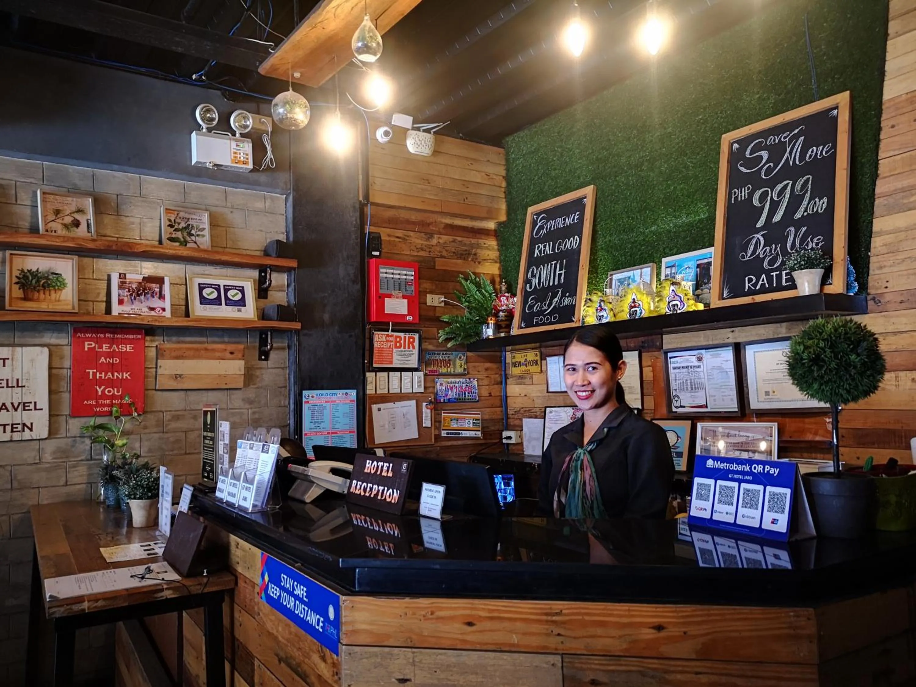 Lobby or reception in GT Hotel Jaro