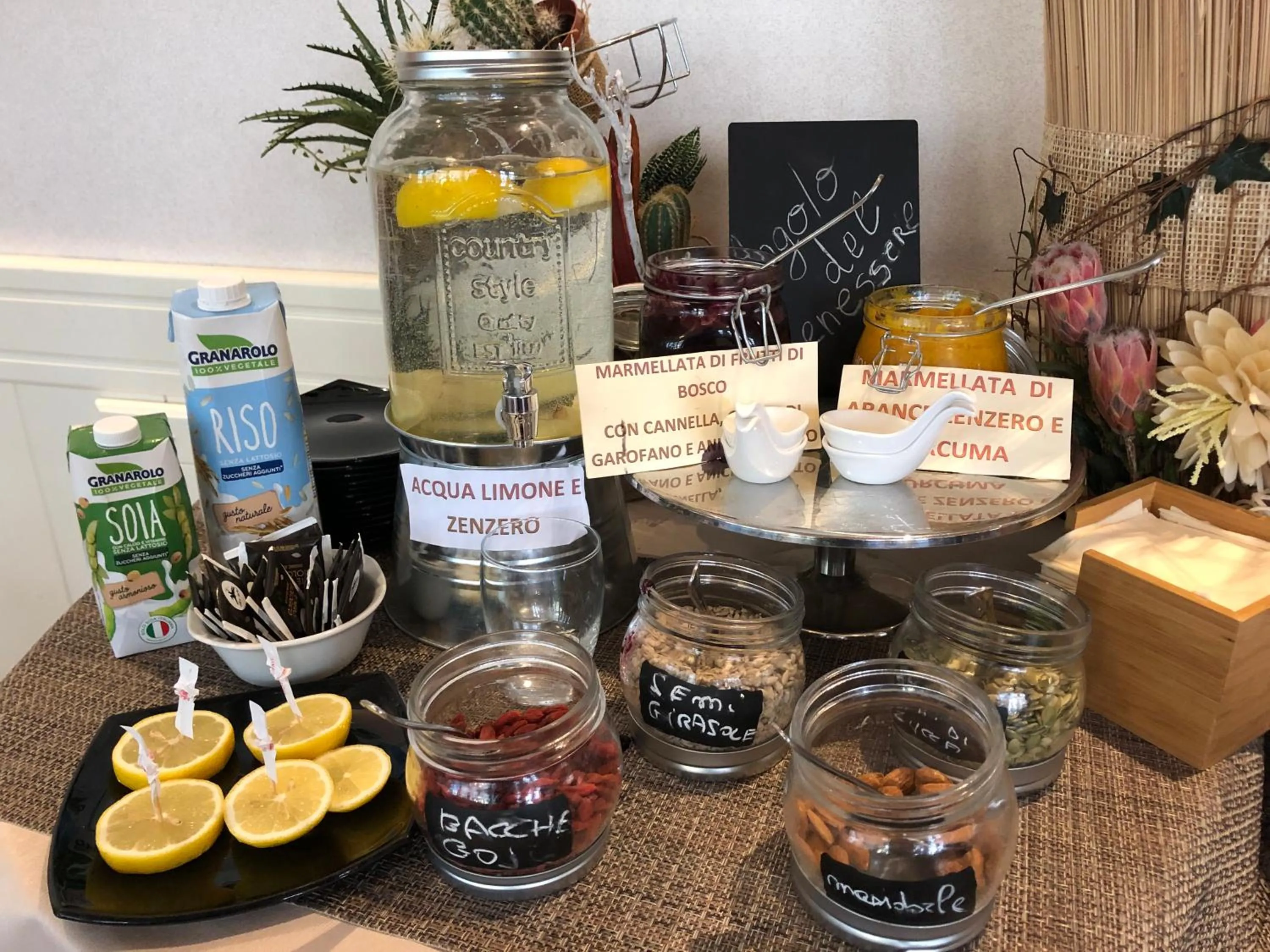 Breakfast in Hotel Montepizzo