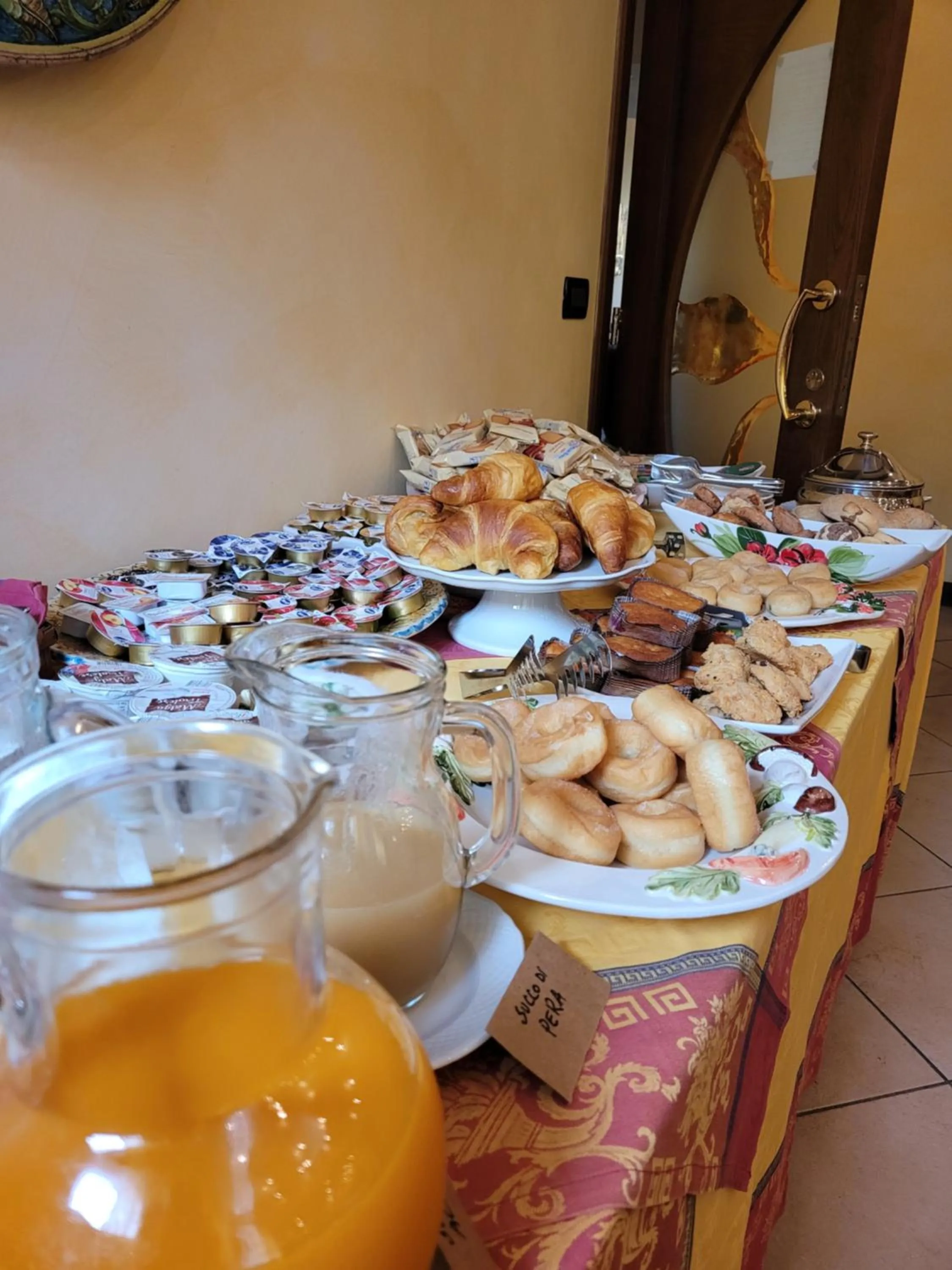 Italian breakfast in Park Hotel Bellavista