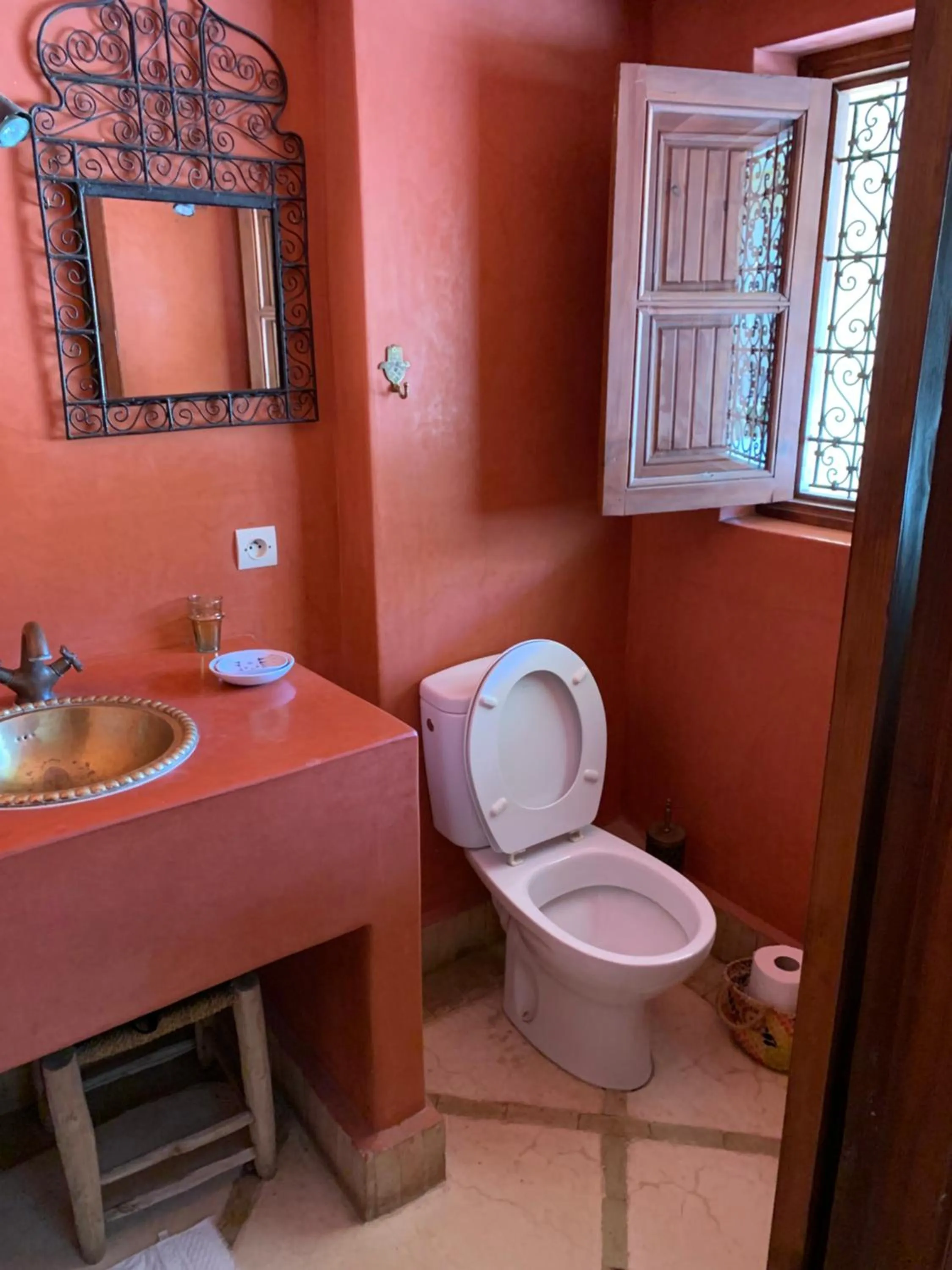 Bathroom in Riad Euphorbe