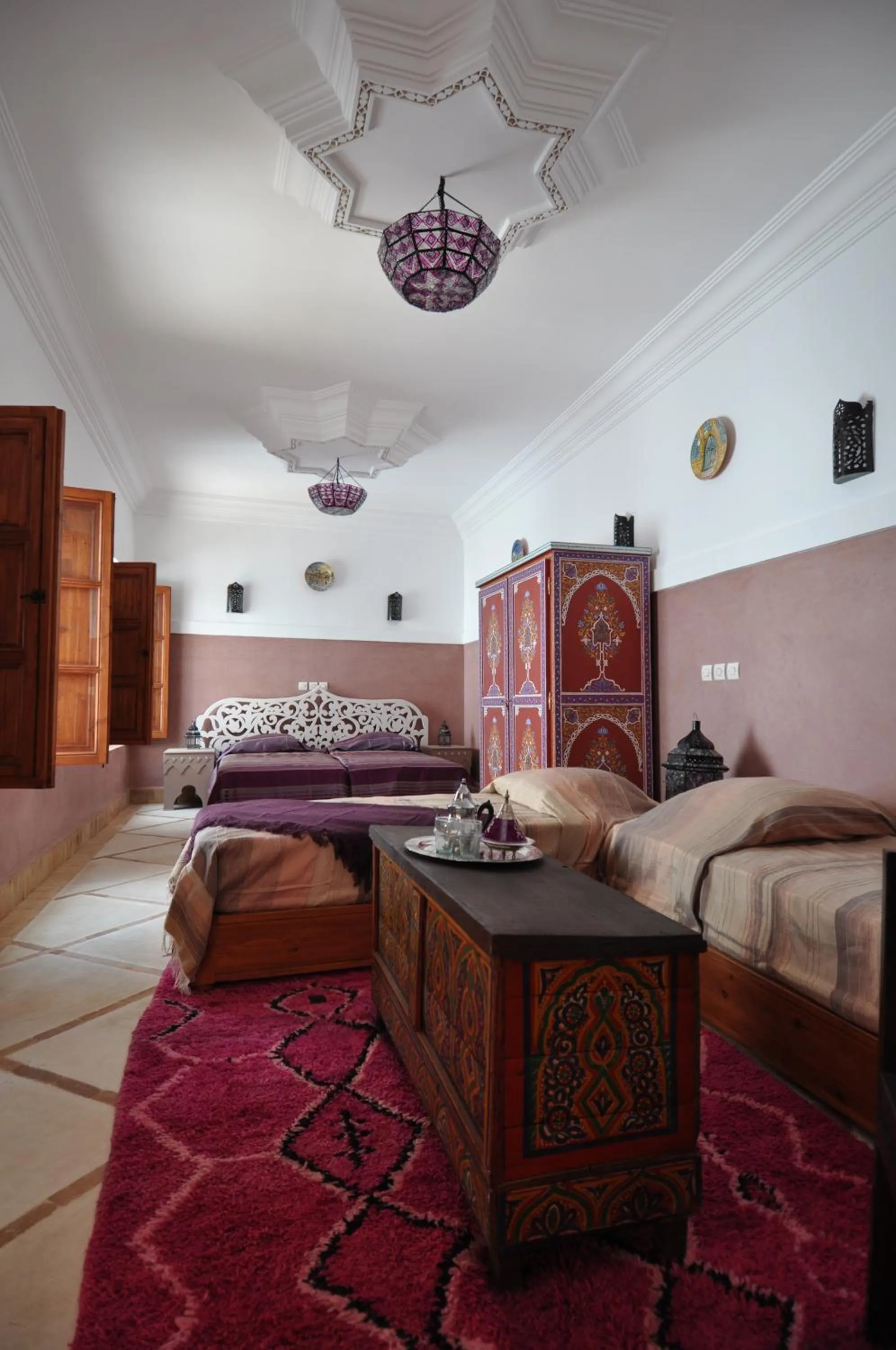 Bedroom in Riad Euphorbe