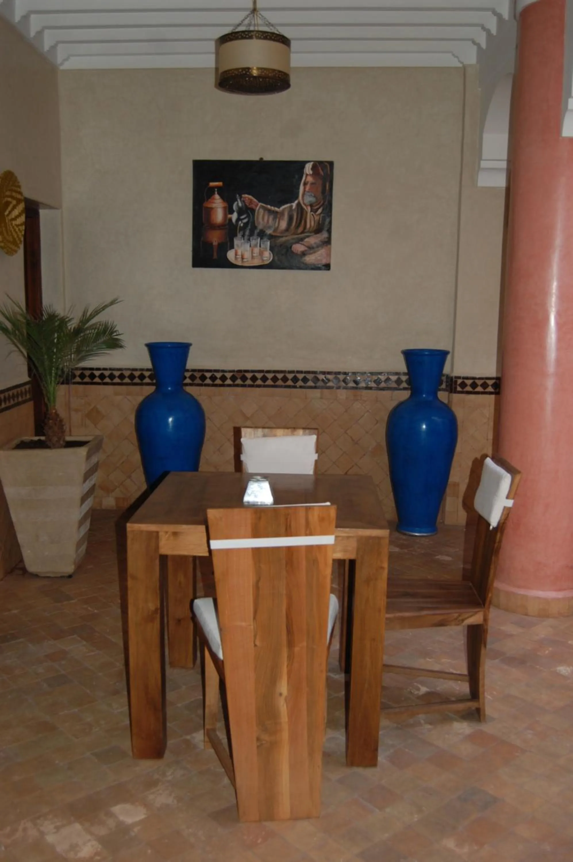 Seating area in Riad Le Plein Sud
