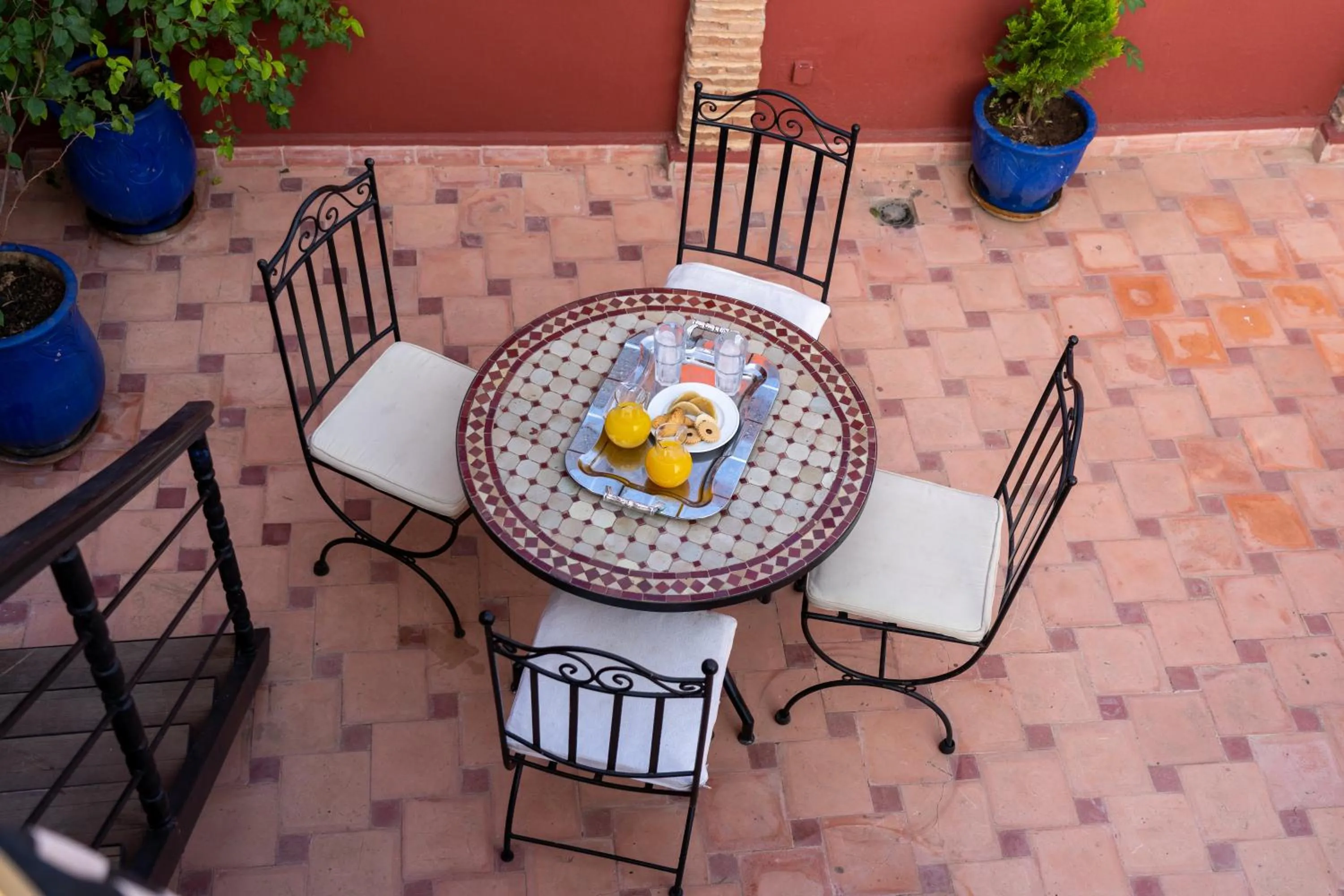 Patio in Riad Le Plein Sud