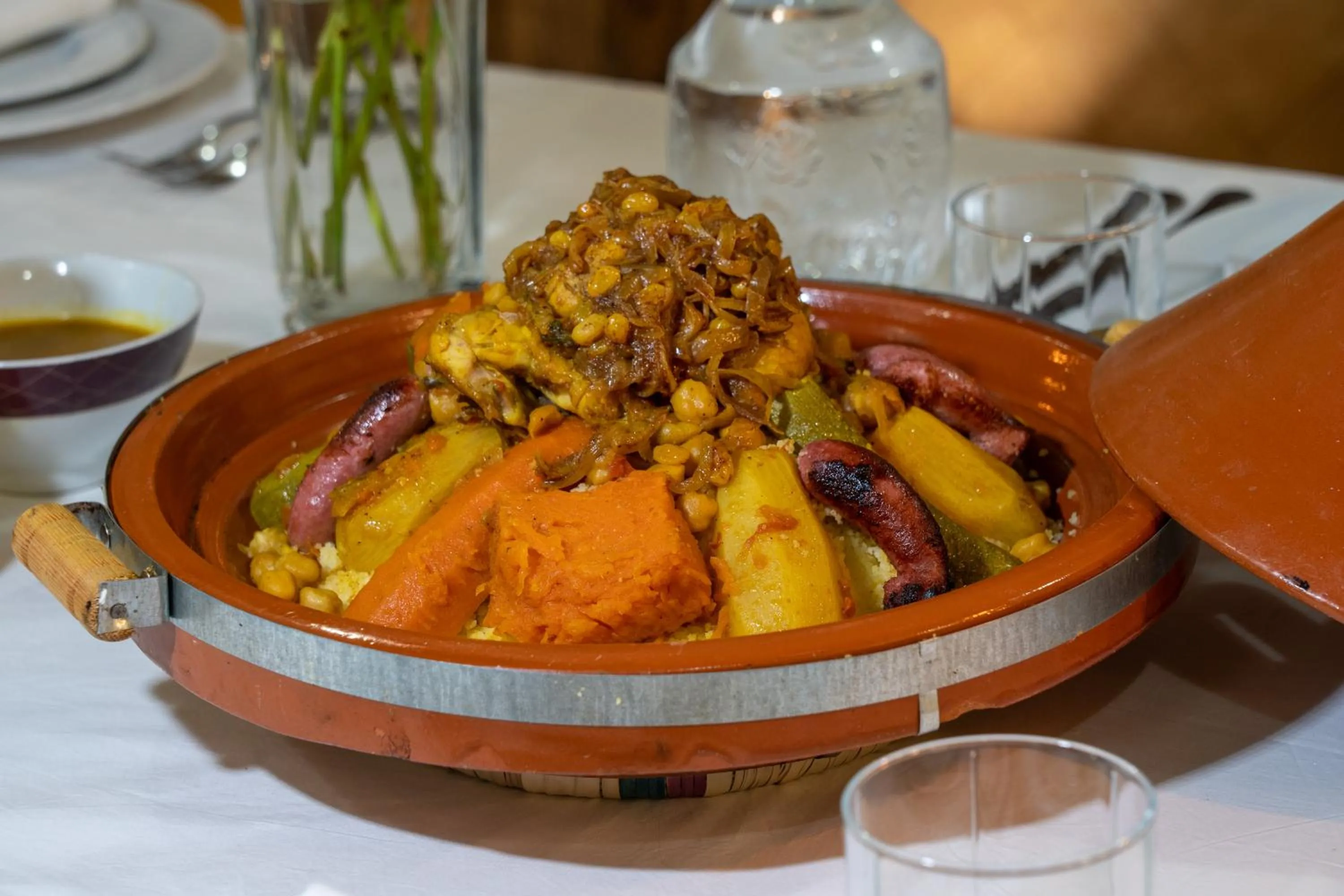 Restaurant/places to eat in Riad Le Plein Sud