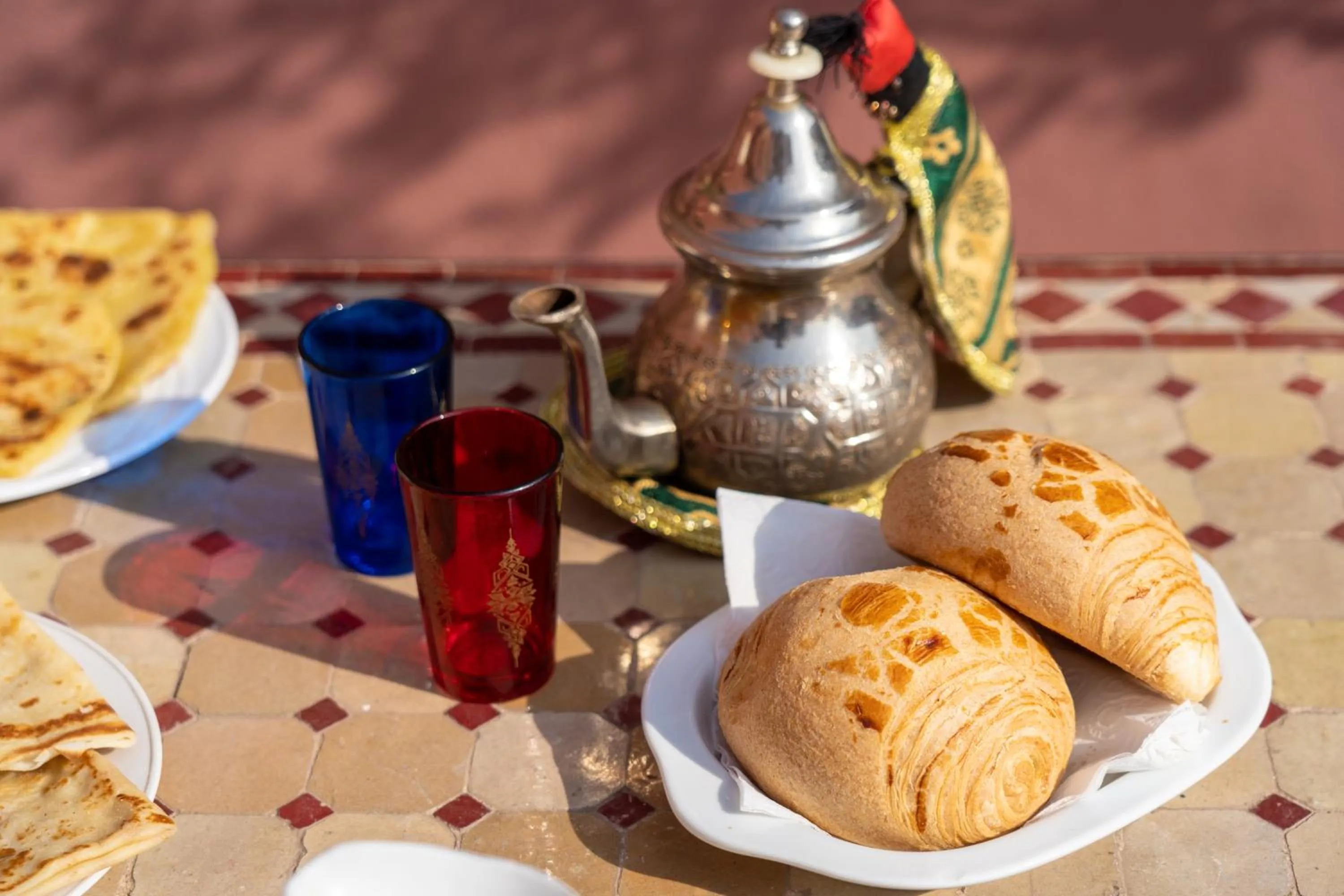 Breakfast in Riad Le Plein Sud